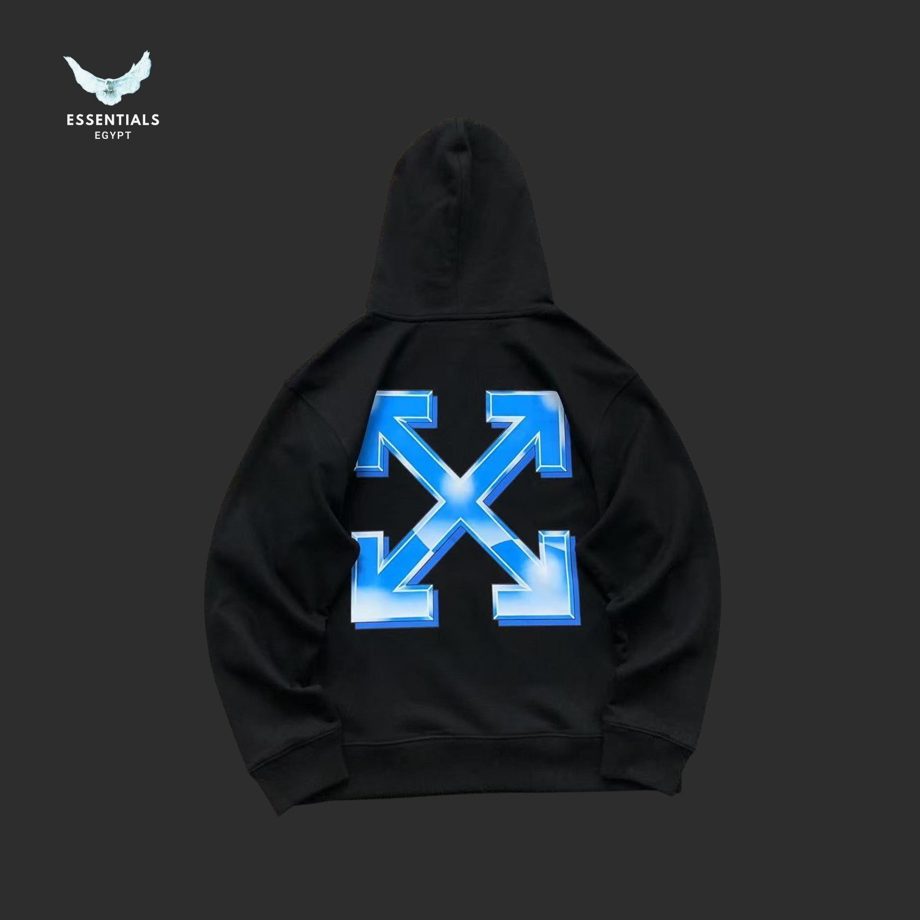 Off - White Metal Arrows Hoodie - ESSENTIALS EGYPT