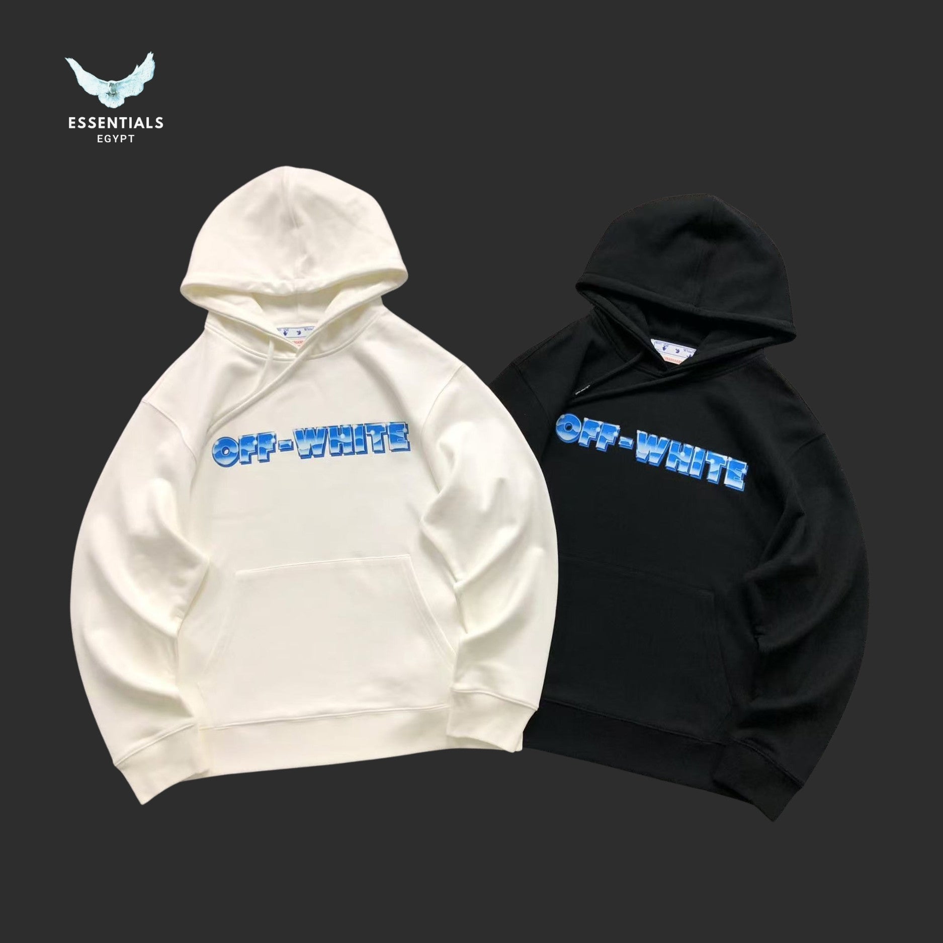 Off - White Metal Arrows Hoodie - ESSENTIALS EGYPT