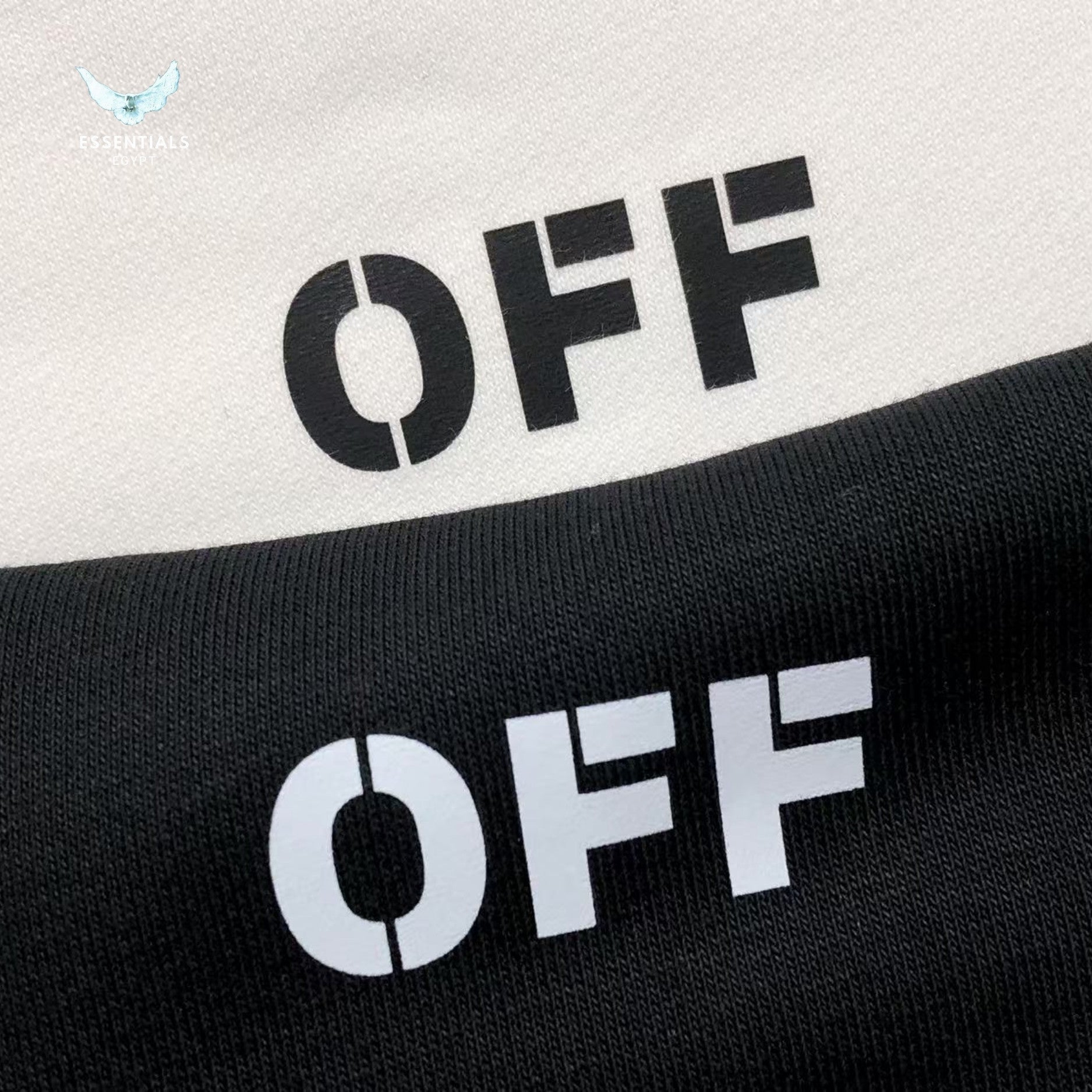 Off - White Double Moon Arrow Hoodie - ESSENTIALS EGYPT