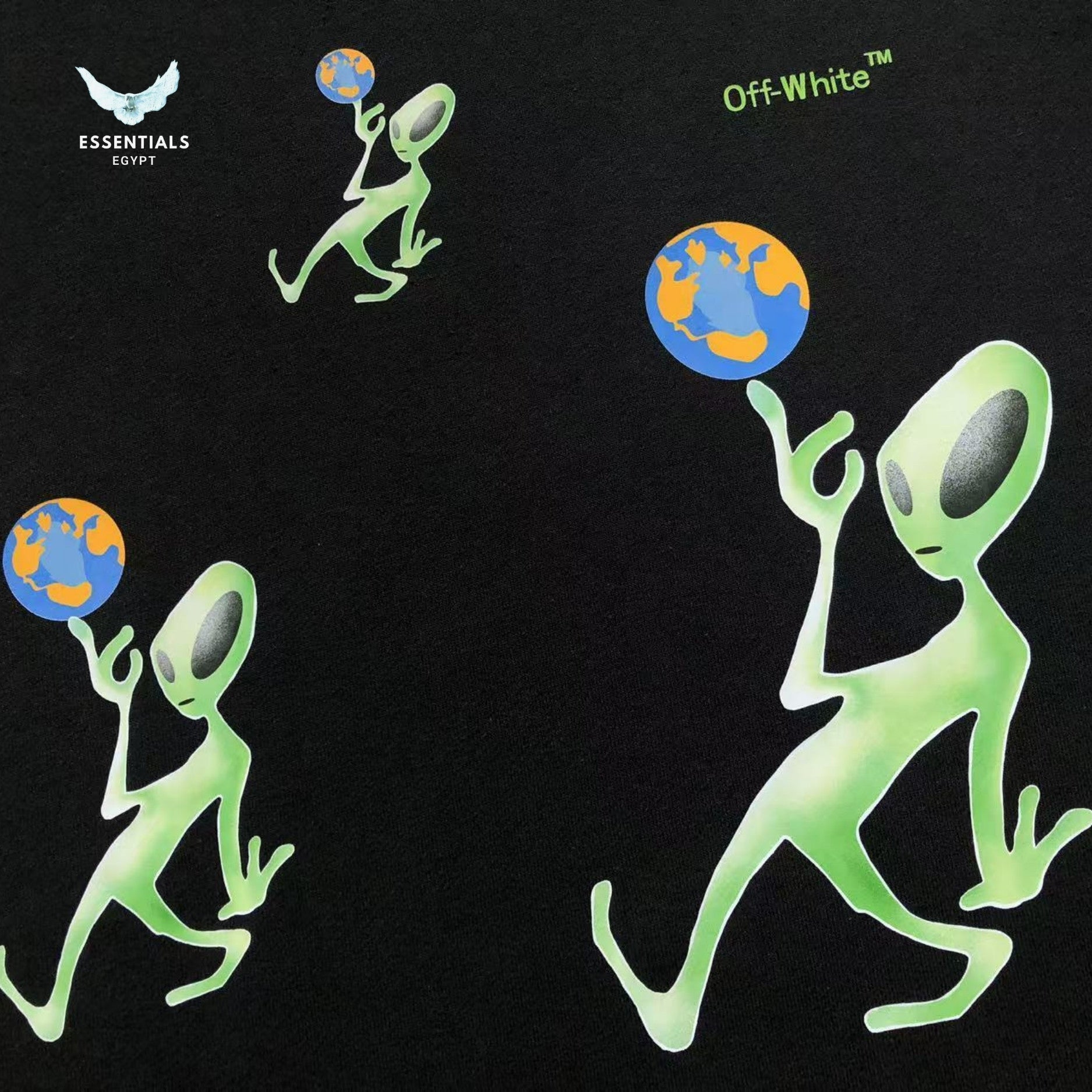 Off - White Alien Arrow Skate Hoodie - ESSENTIALS EGYPT