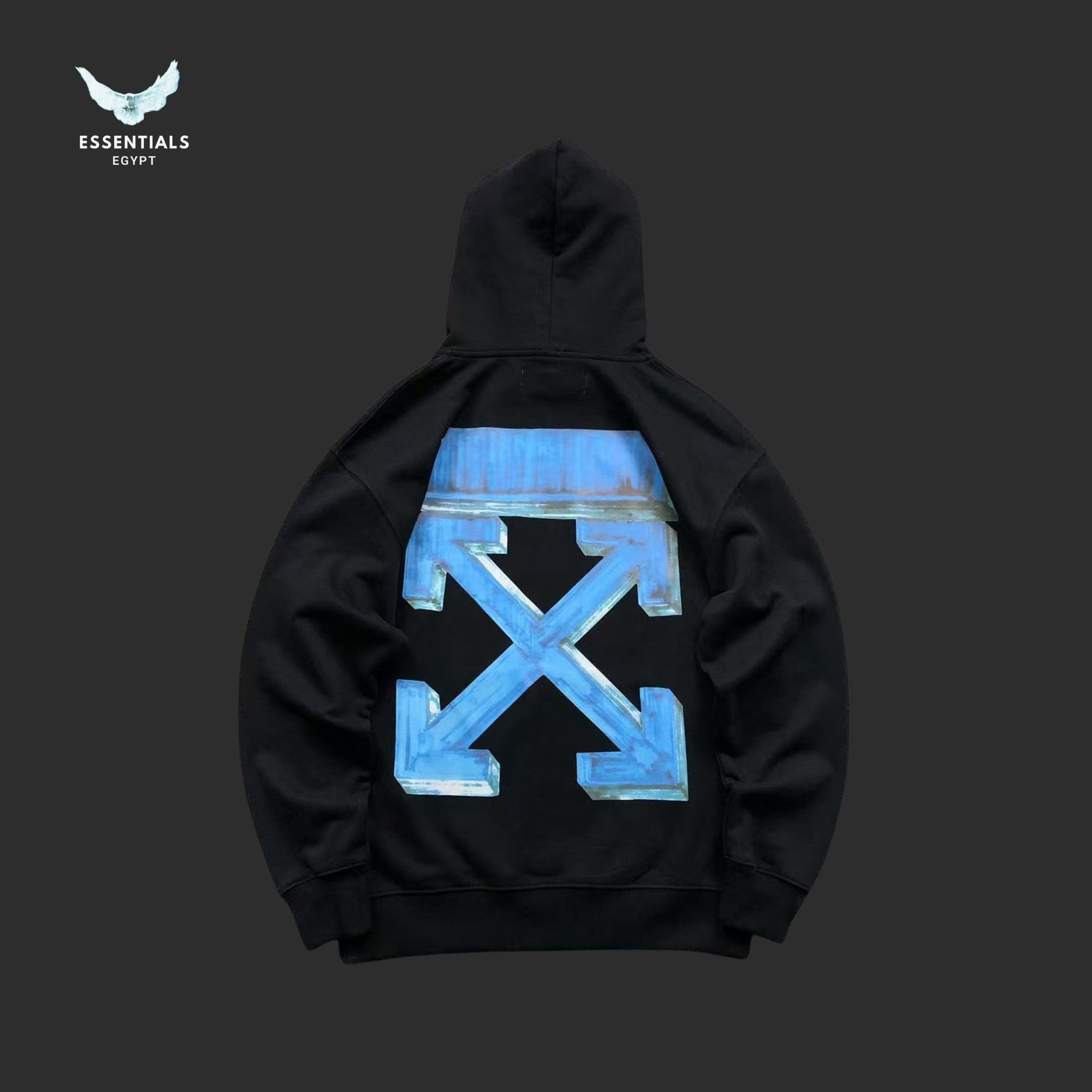 OFF - WHITE Marker Hoodie - ESSENTIALS EGYPT