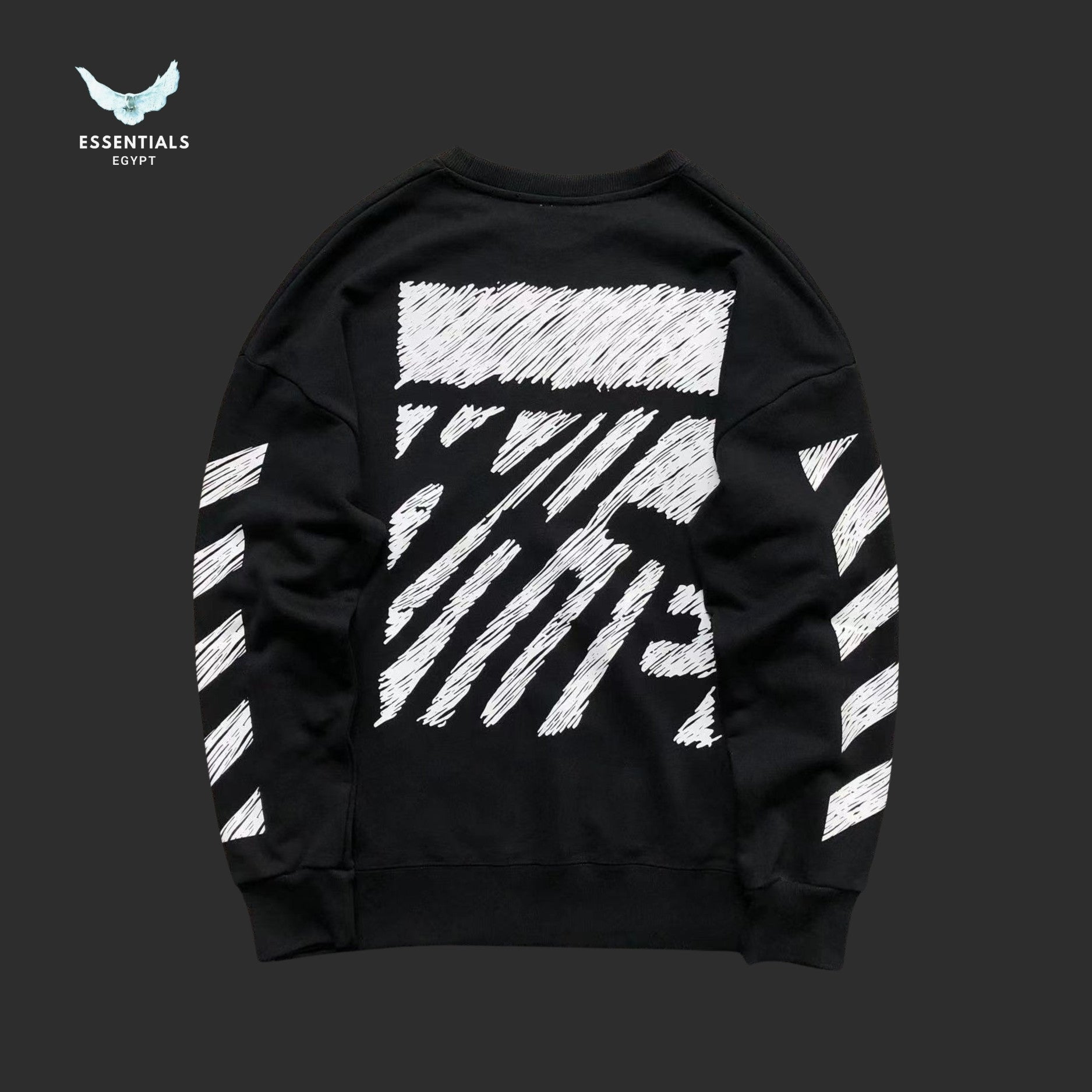 Off - White Scribble Arrows Sweatshirt - ESSENTIALS EGYPT