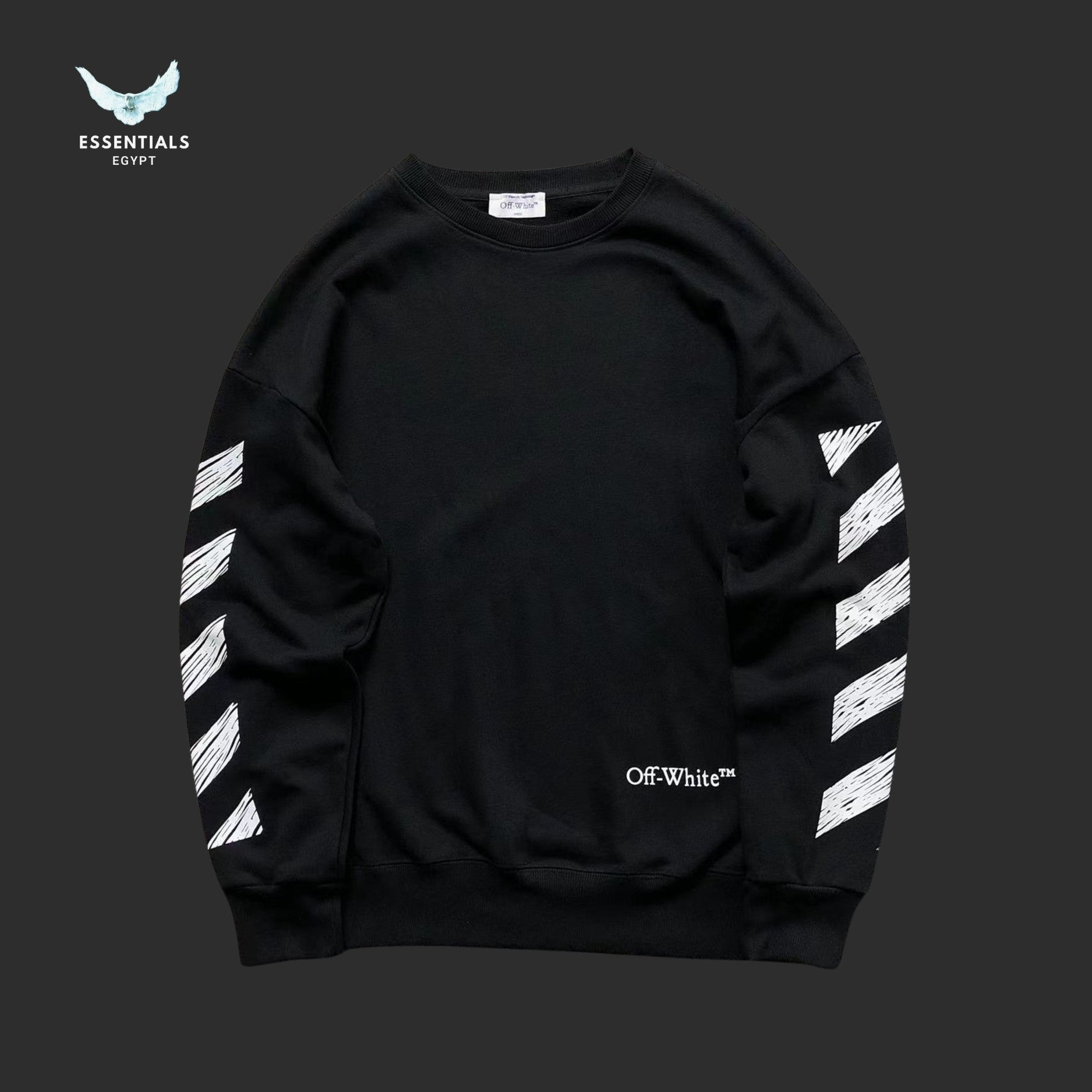 Off - White Scribble Arrows Sweatshirt - ESSENTIALS EGYPT