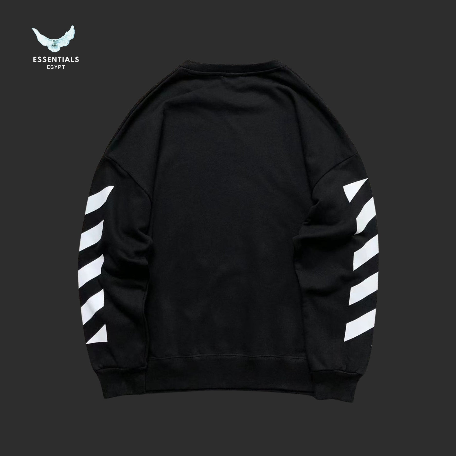 Off - White Diagonal Arrows Sweatshirt - ESSENTIALS EGYPT