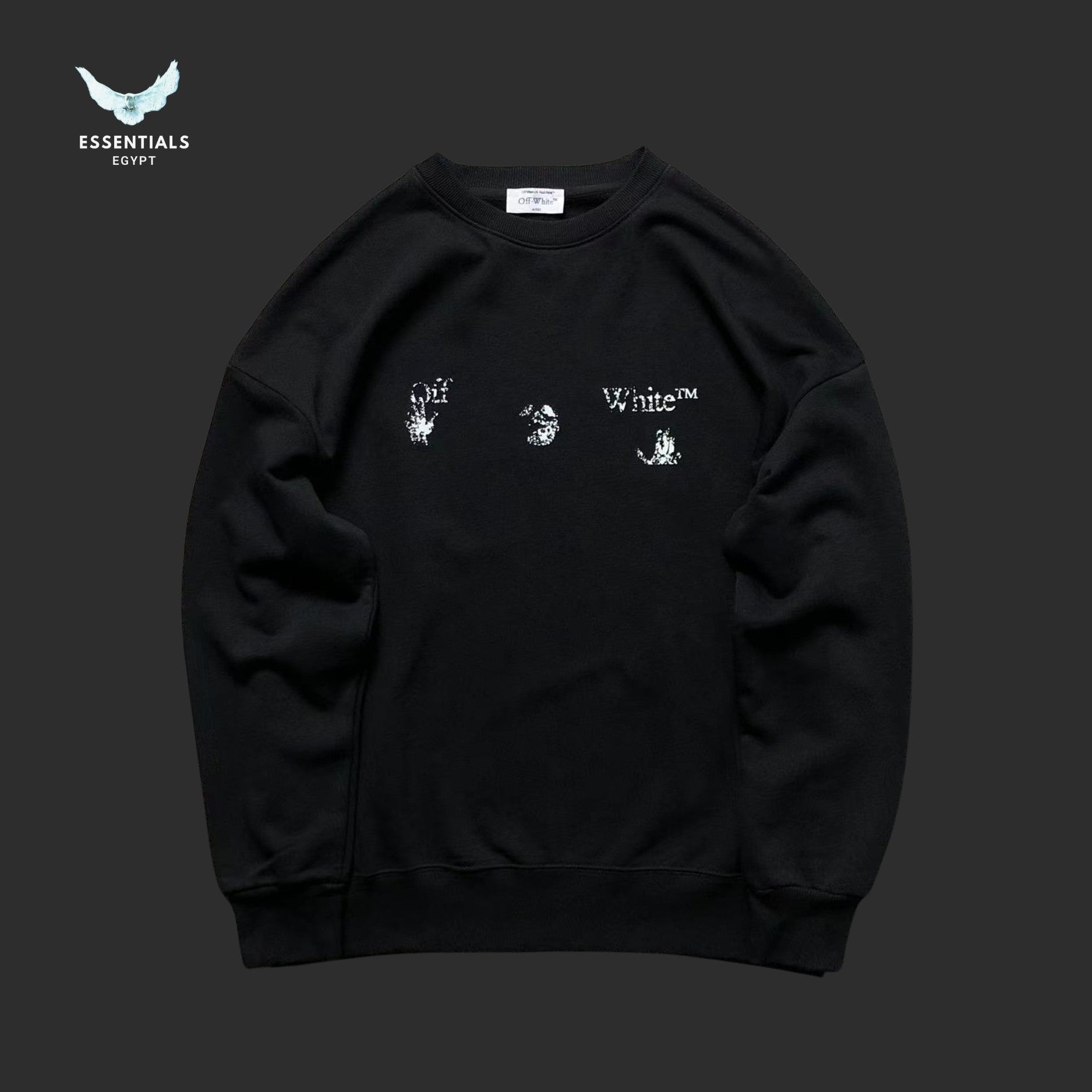 Off - White Symbols Logo Sweatshirt - ESSENTIALS EGYPT