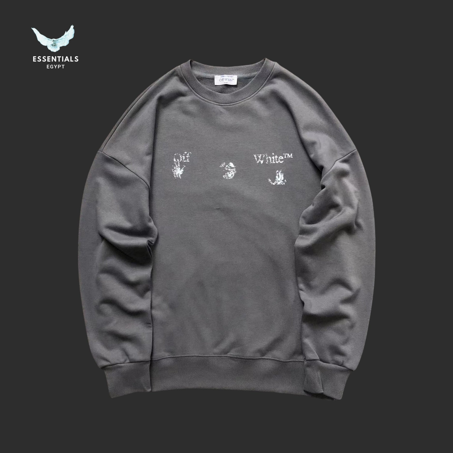 Off - White Symbols Logo Sweatshirt - ESSENTIALS EGYPT