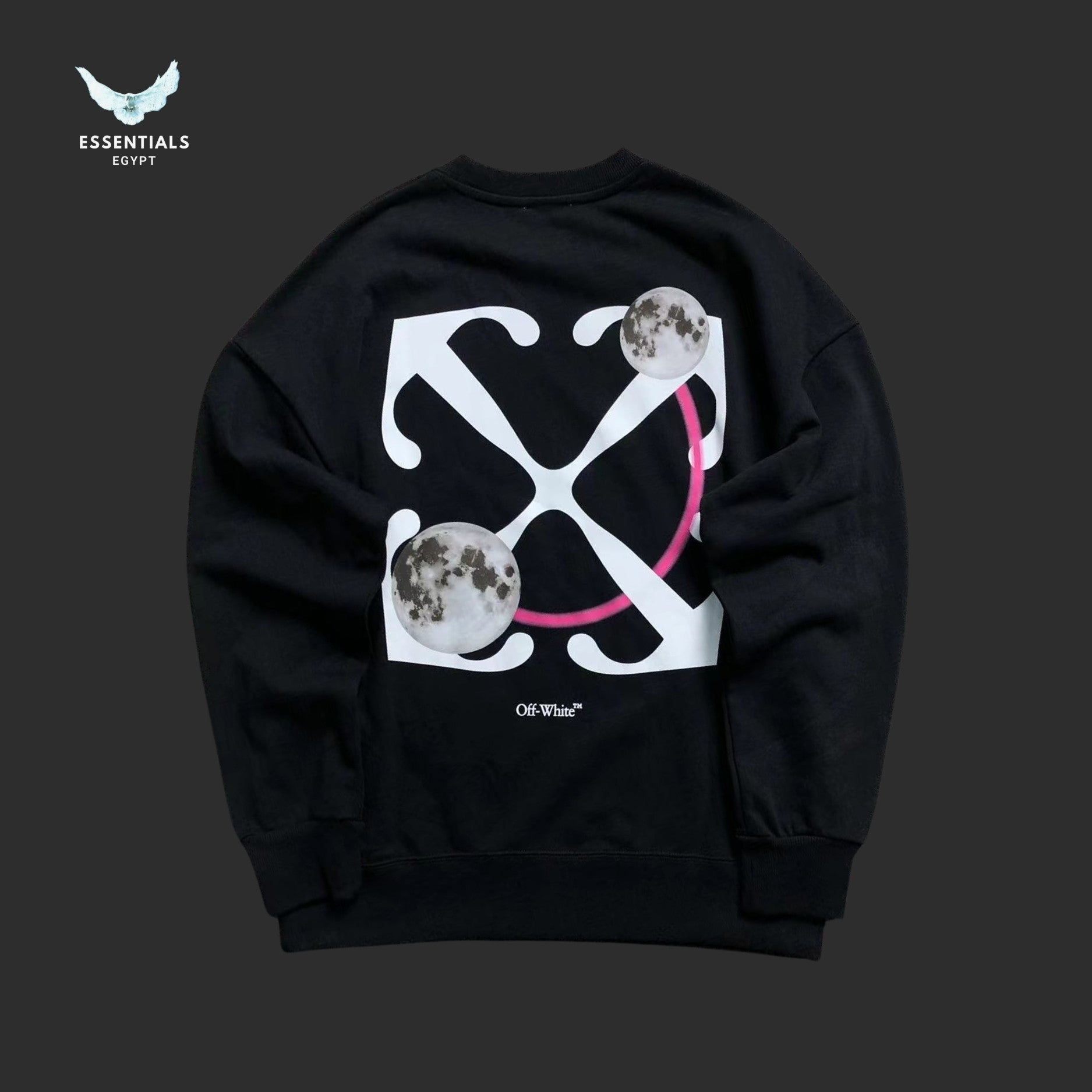 Off - White Double Moon Arrow Skate Sweatshirt - ESSENTIALS EGYPT