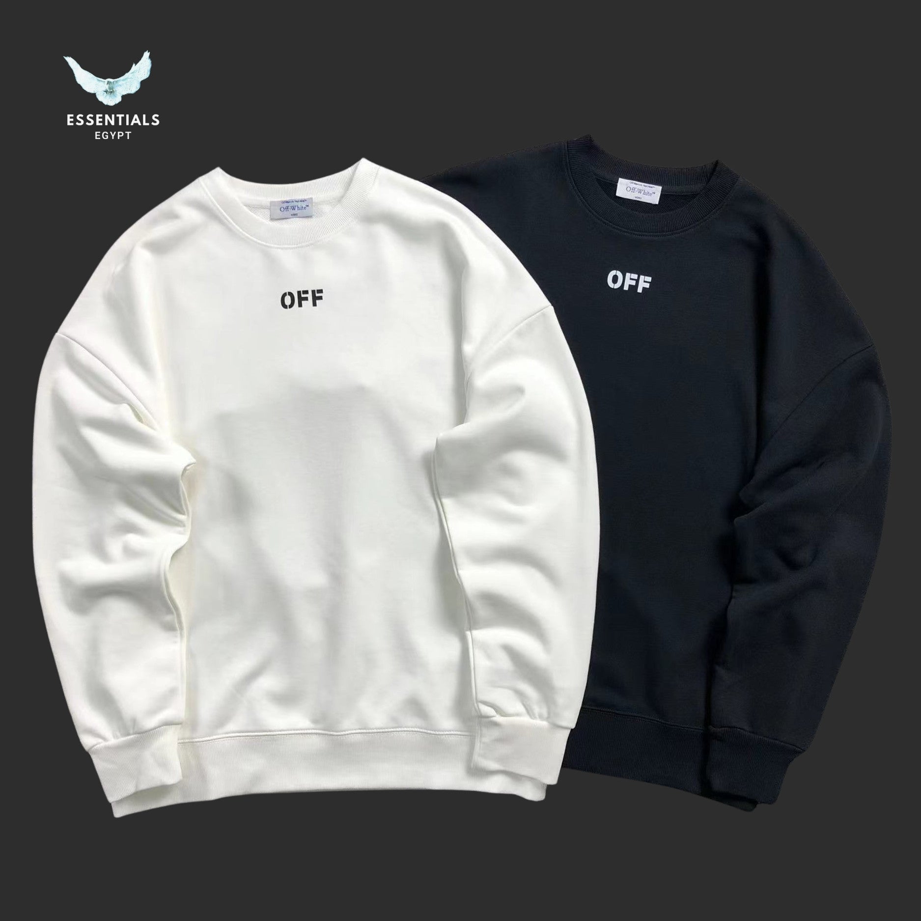 Off - White Double Moon Arrow Skate Sweatshirt - ESSENTIALS EGYPT