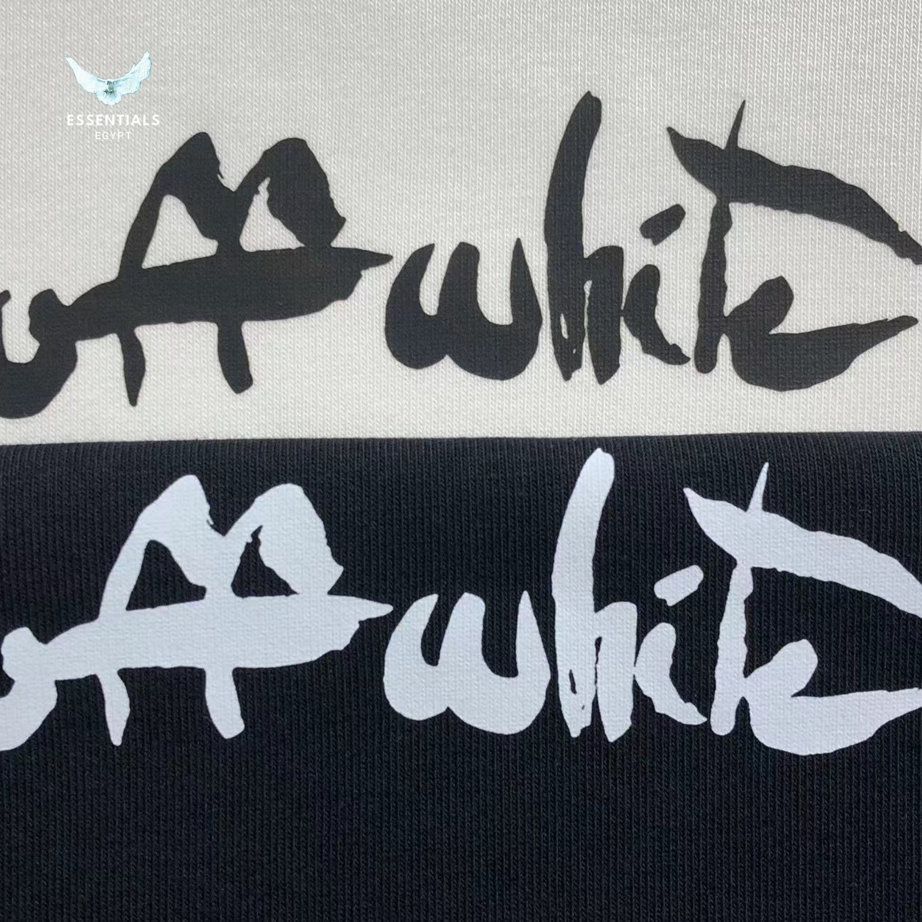 Off - White Paint Arrow Crew Neck Sweatshirt - ESSENTIALS EGYPT