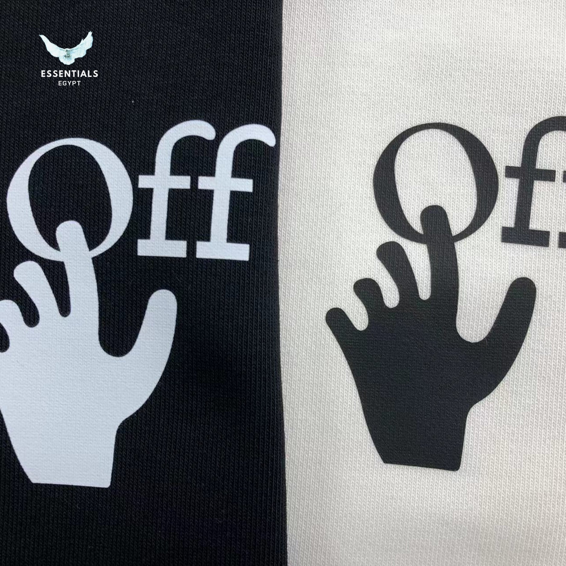 Off White Bubble Arrow Sweatshirt - ESSENTIALS EGYPT