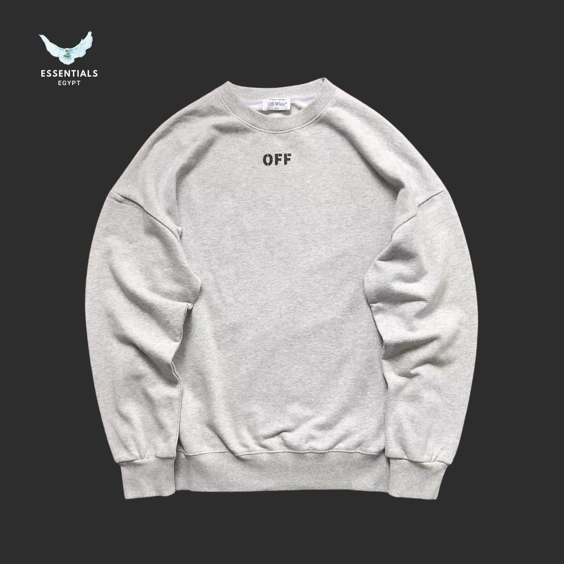 Off - White Classic Sweatshirt - ESSENTIALS EGYPT