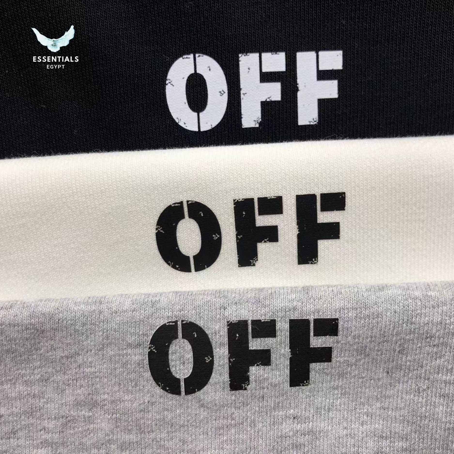 Off - White Classic Sweatshirt - ESSENTIALS EGYPT