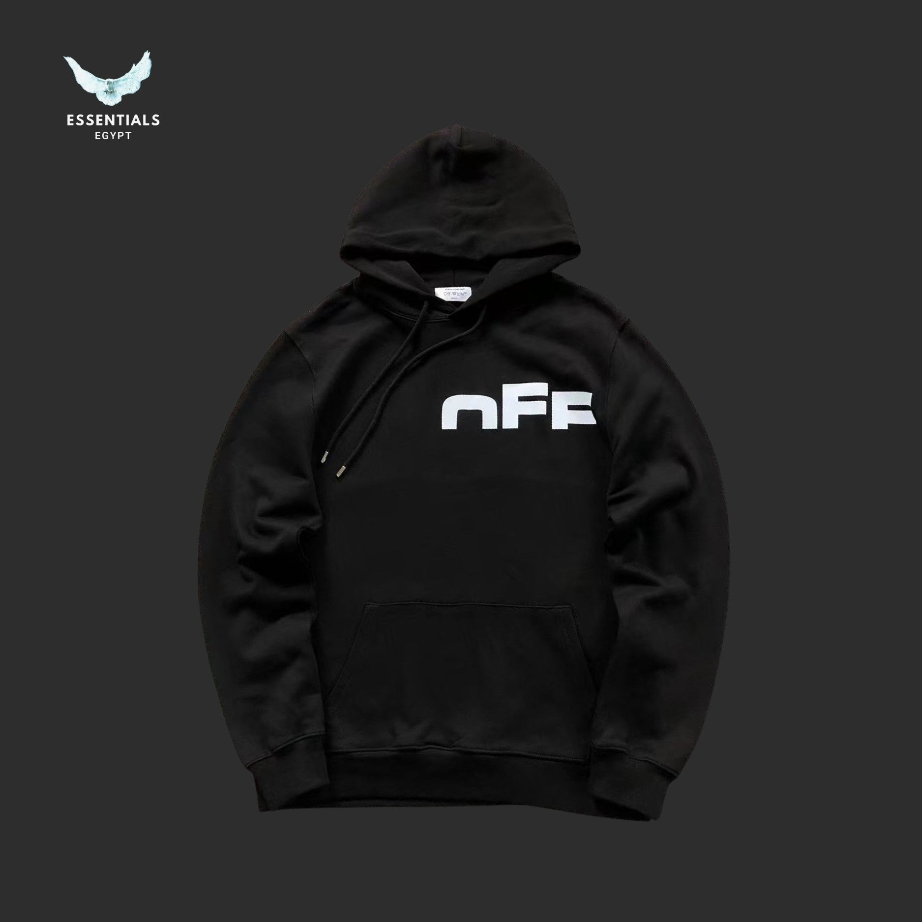 OFF - WHITE HOODIE - ESSENTIALS EGYPT