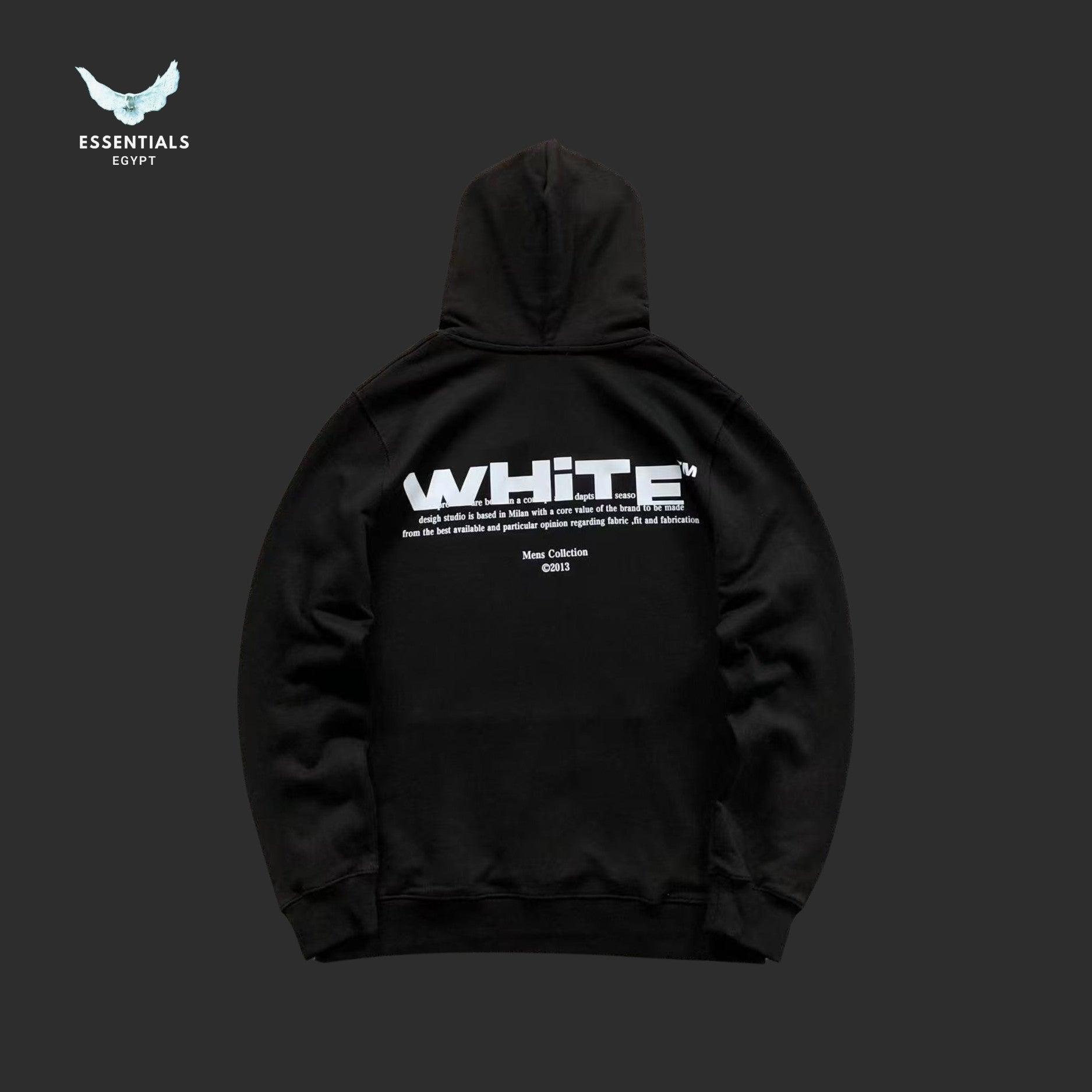 OFF - WHITE HOODIE - ESSENTIALS EGYPT