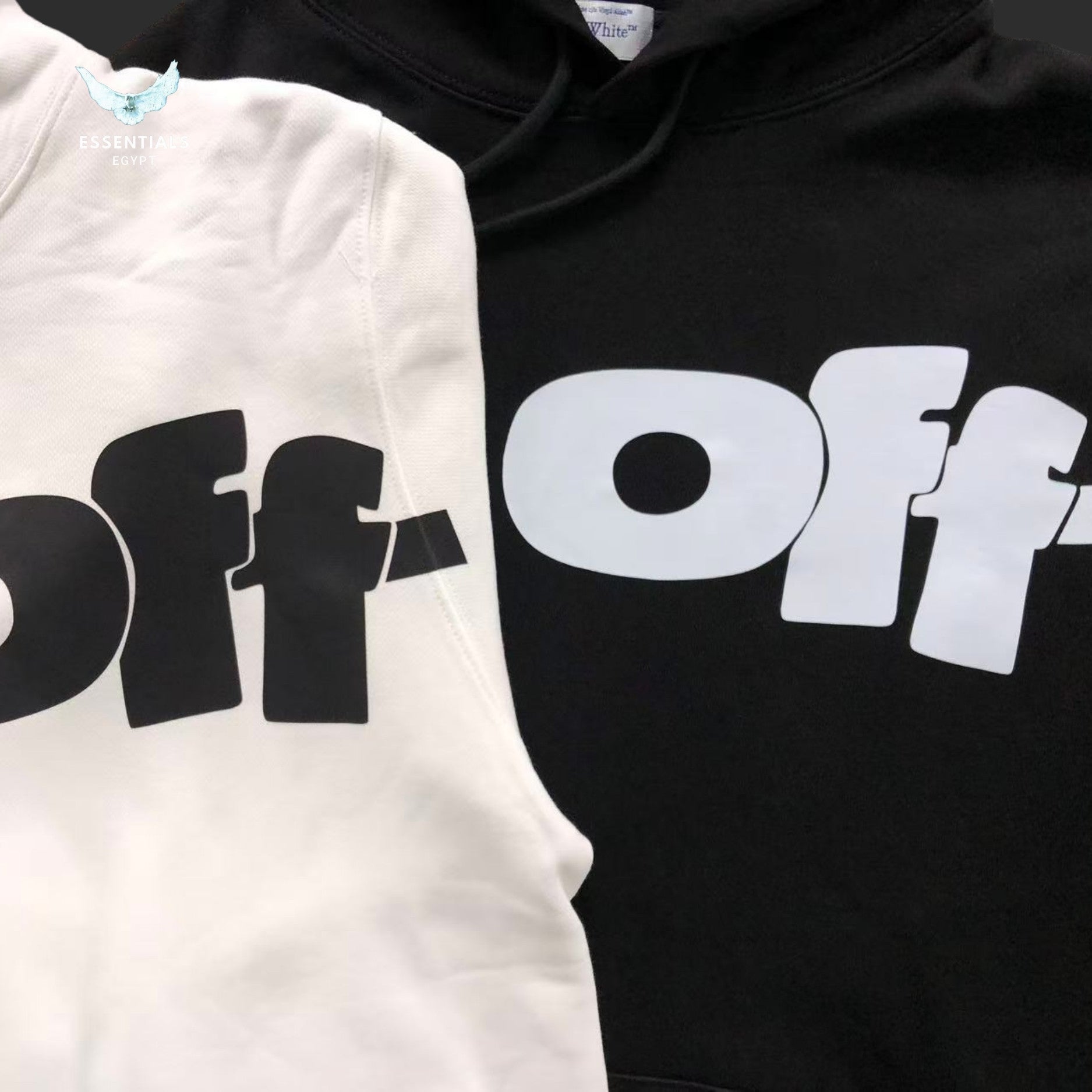 Off - White Hoodie Shared Logo Skate - ESSENTIALS EGYPT
