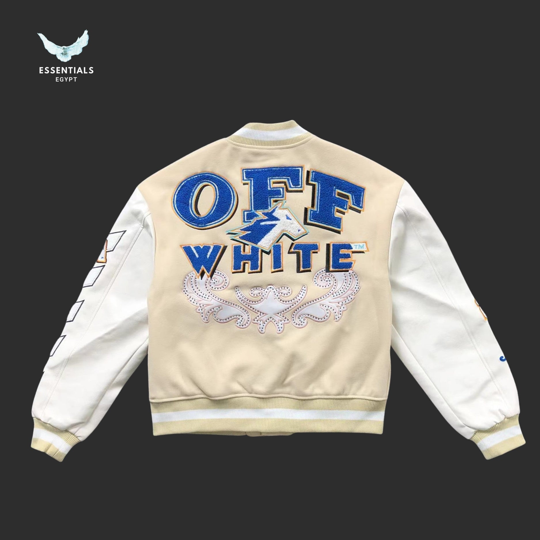 Off - White Thunderbolt Bomber Jacket - ESSENTIALS EGYPT