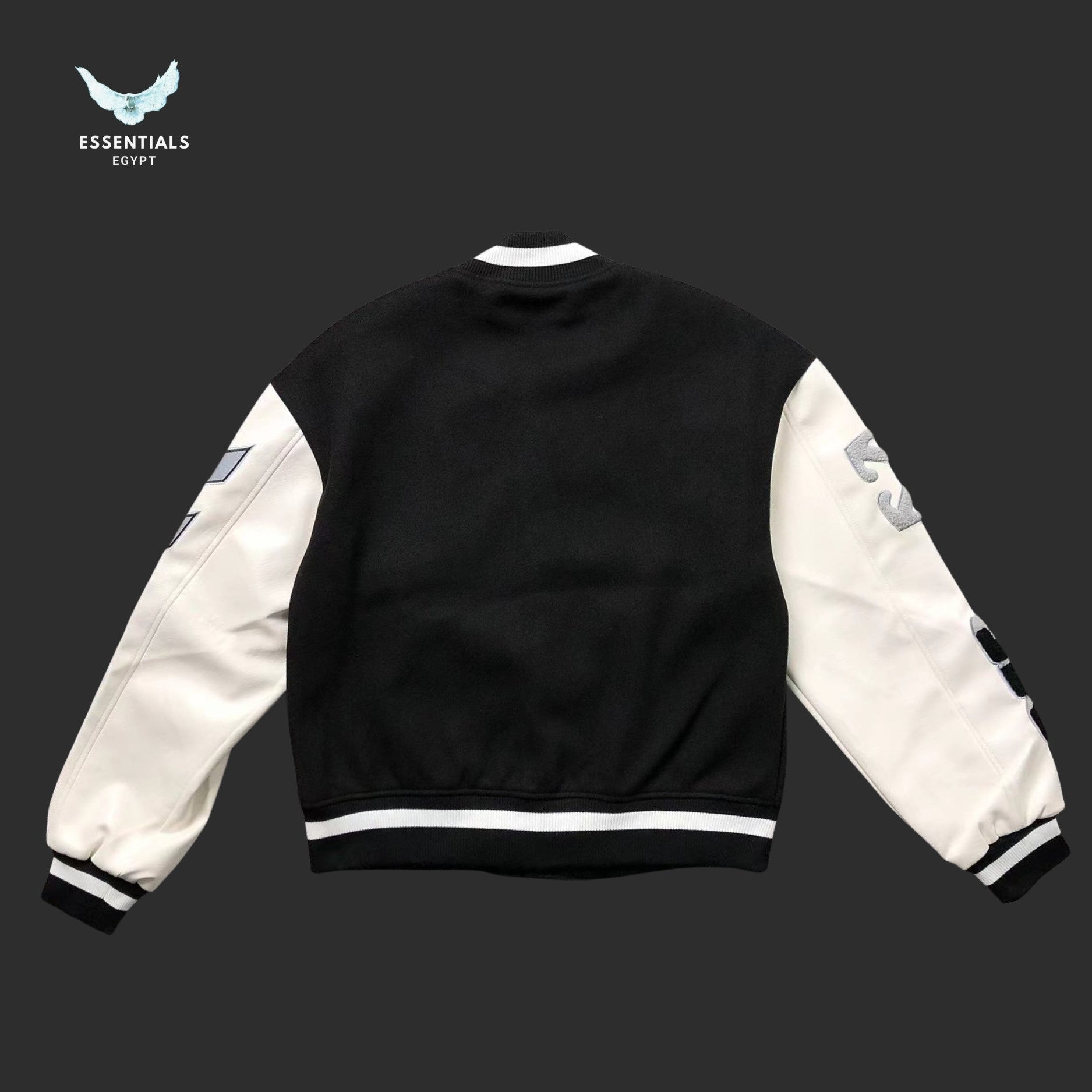Off White Varsity Jacket - ESSENTIALS EGYPT