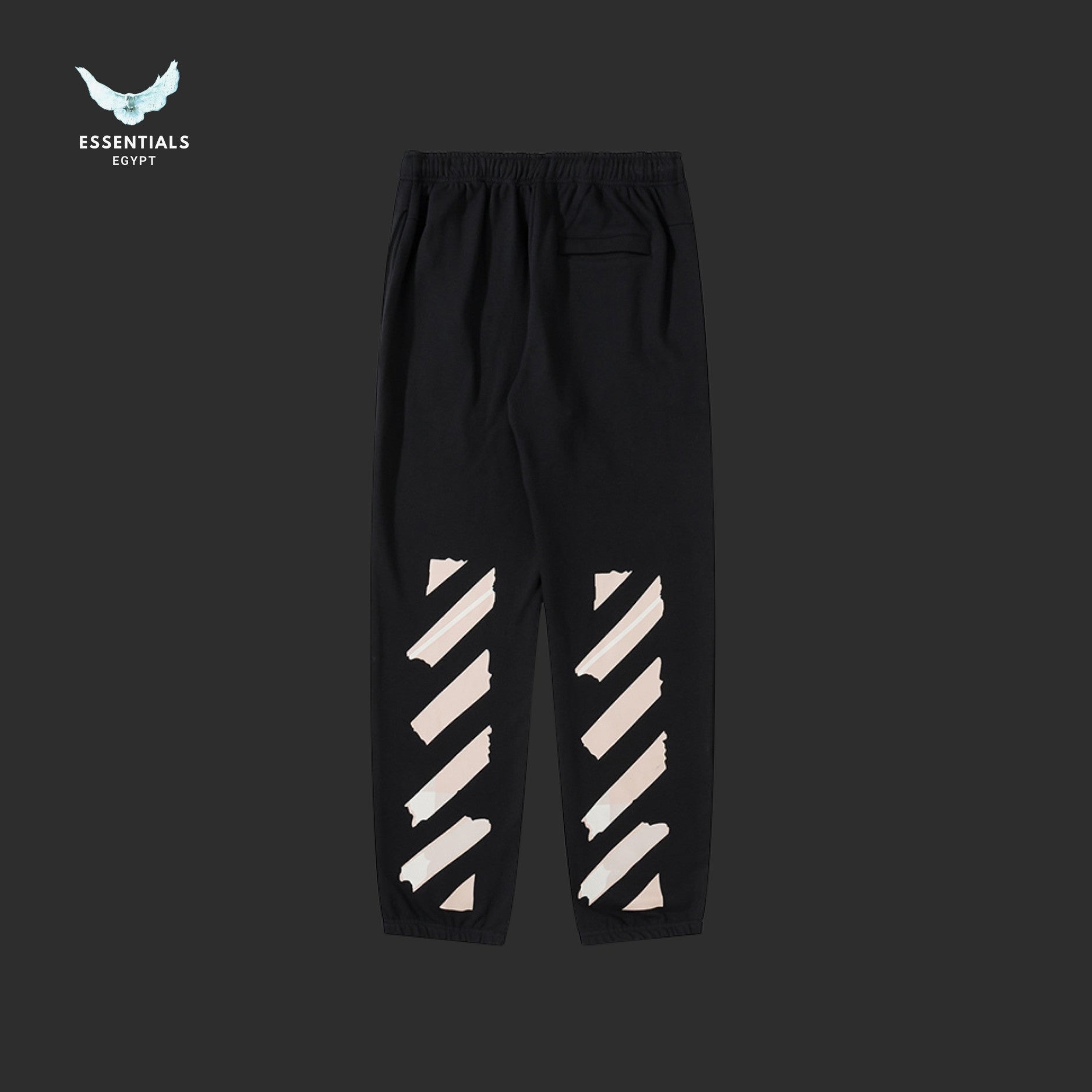 Off-White Diagonal Stripe Sweatpants