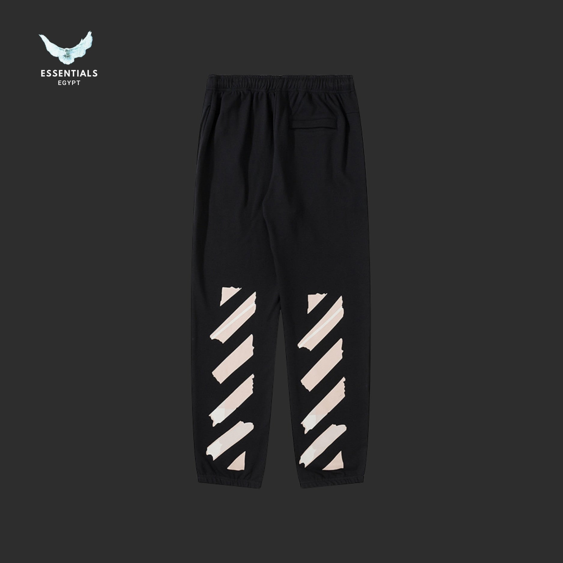 Off-White Tape Logo Diagonal Sweatpants