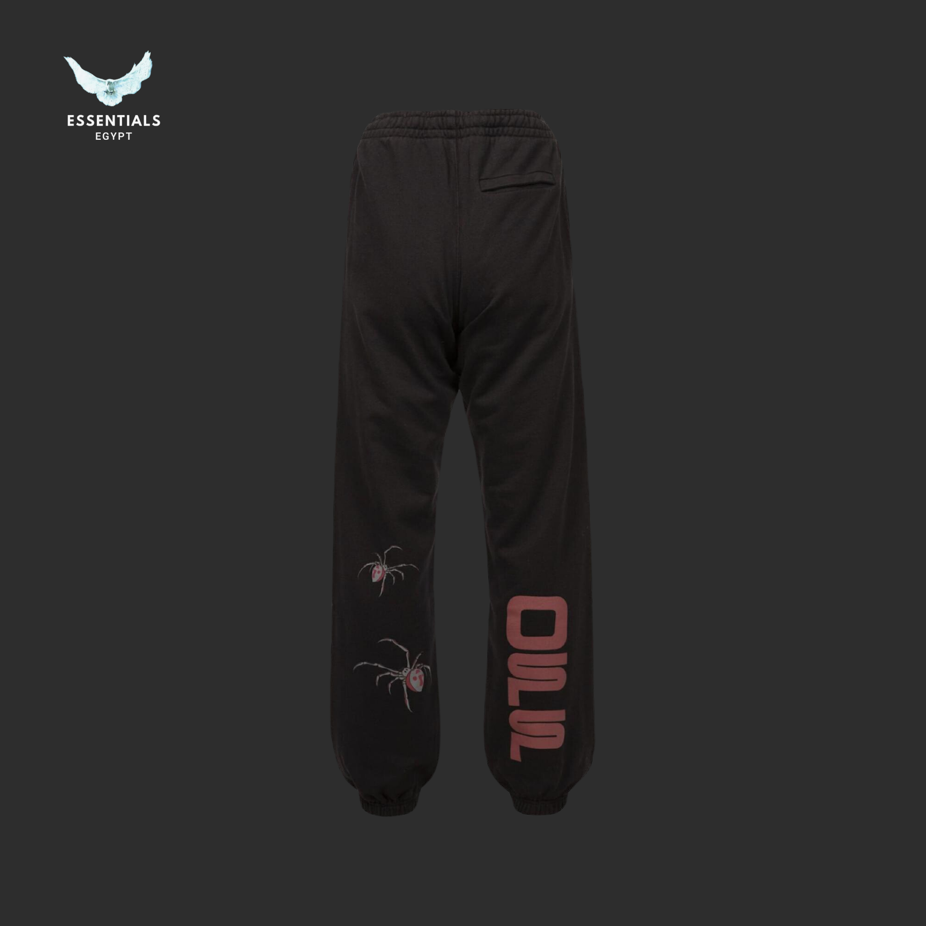 Off-White Arachno Arrow Short Sweatpant 'Black_Bordeaux'