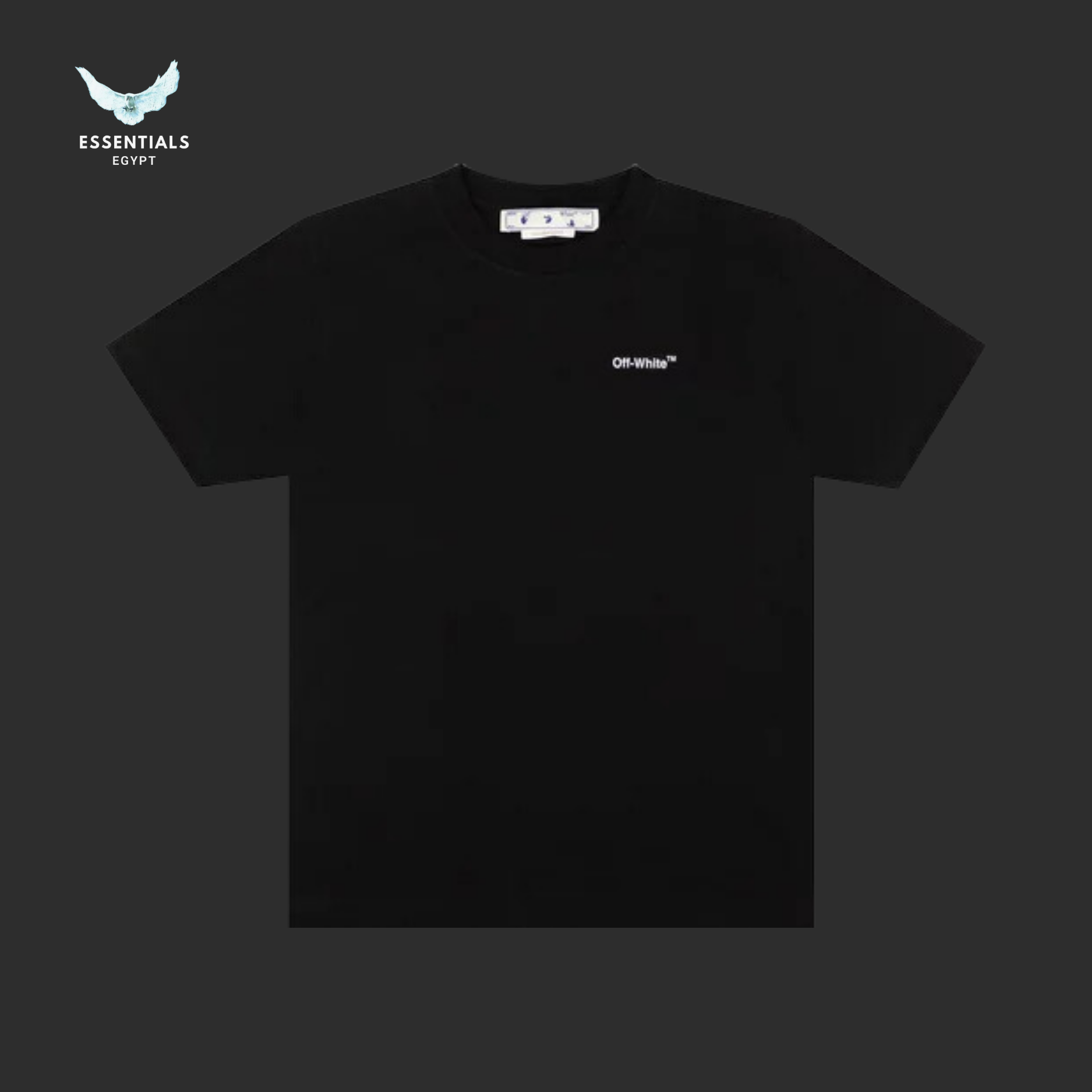 Off-White Caravag Arrow Slim Short-Sleeve Tee 'Black_White'