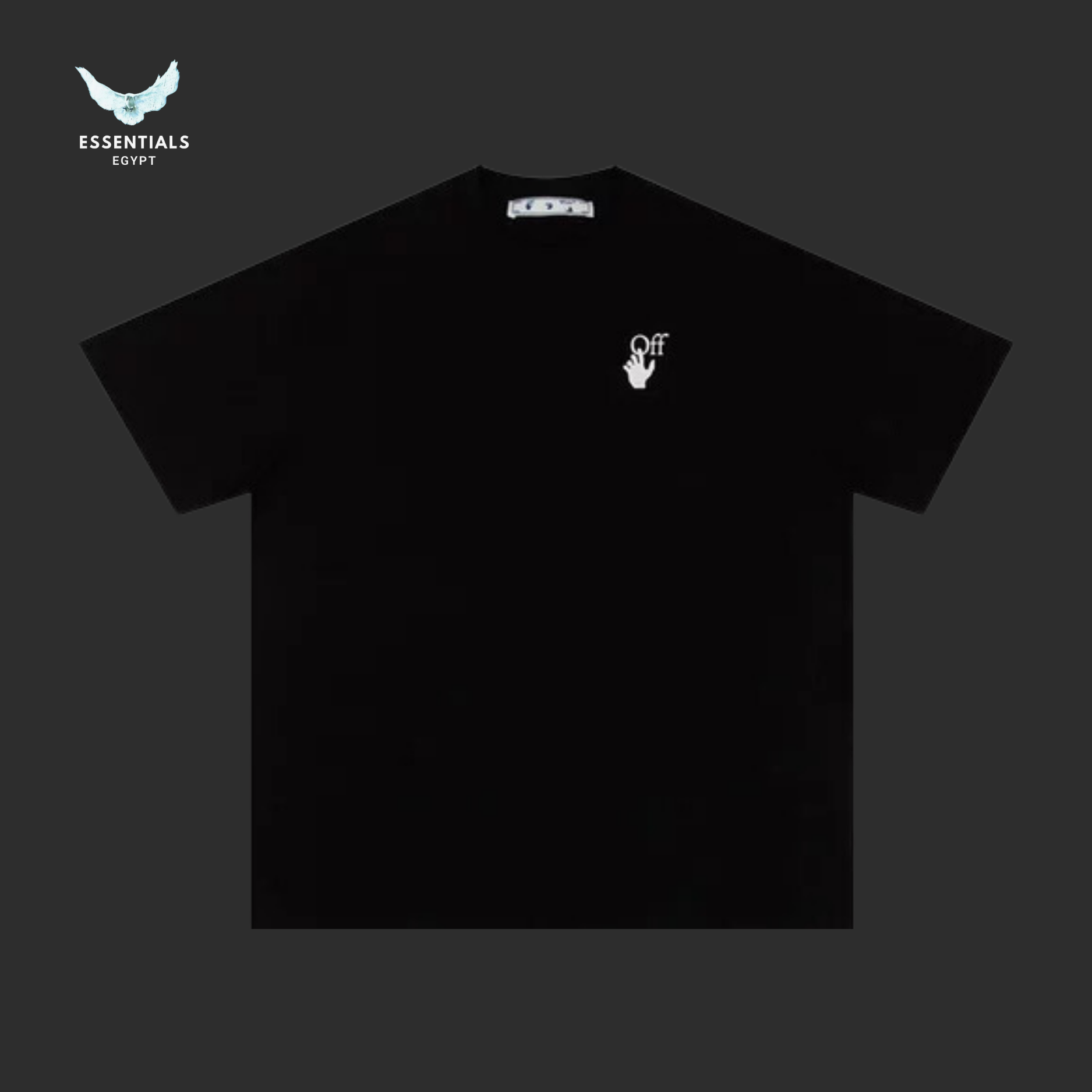 Off-White Marker Short-Sleeve Over Tee 'Black_Fuchsia'