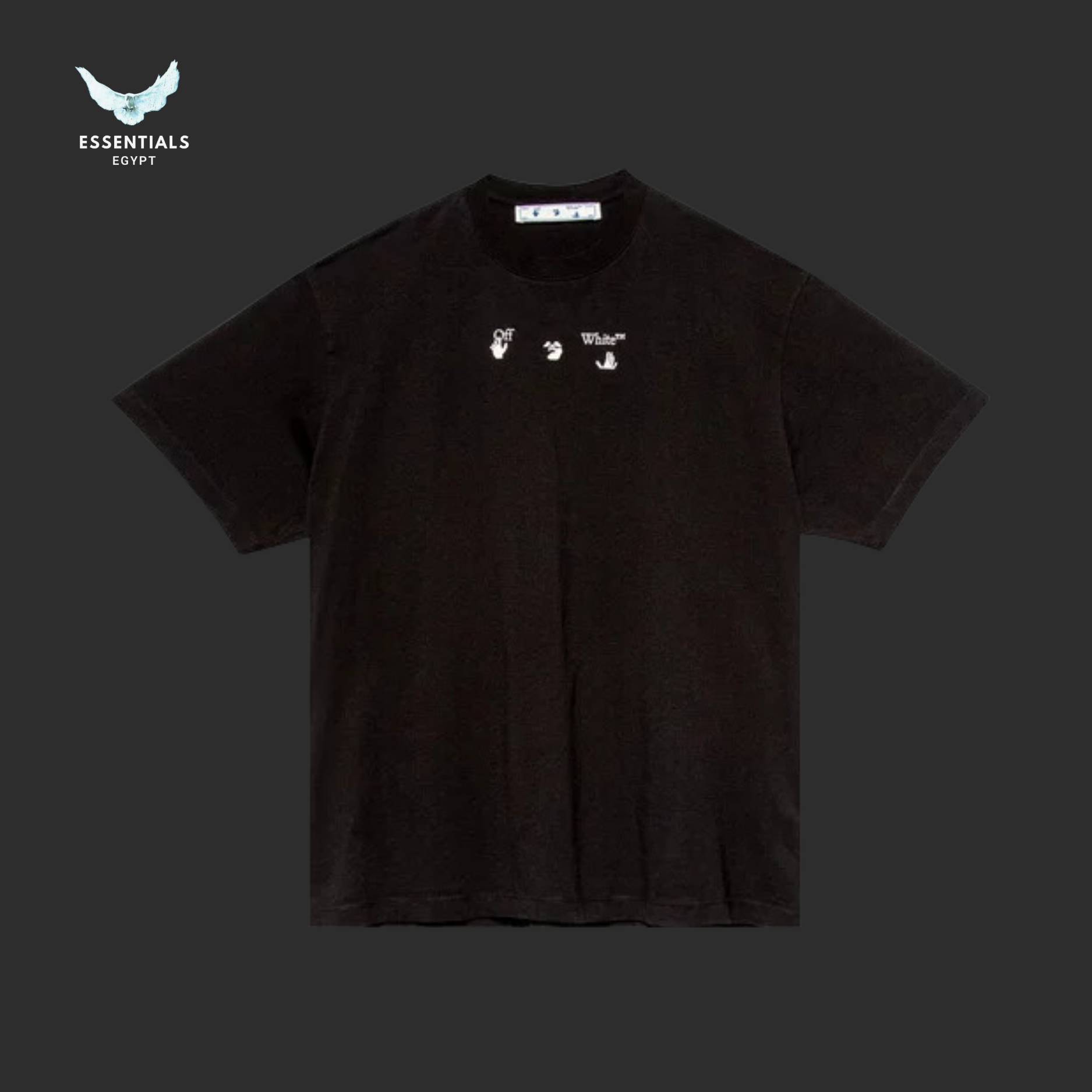 Off-White Red Marker Over Tee 'Black'