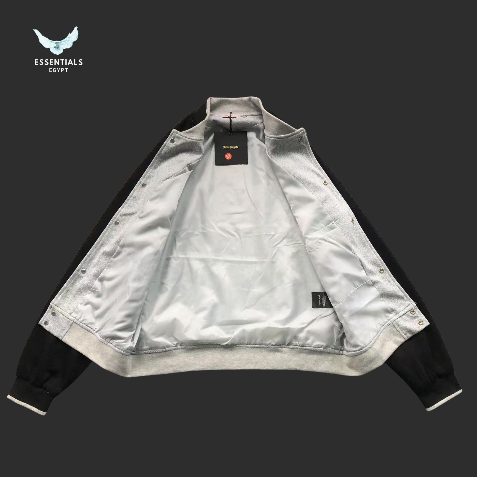 Palm Angels Cotton Varsity Jacket
