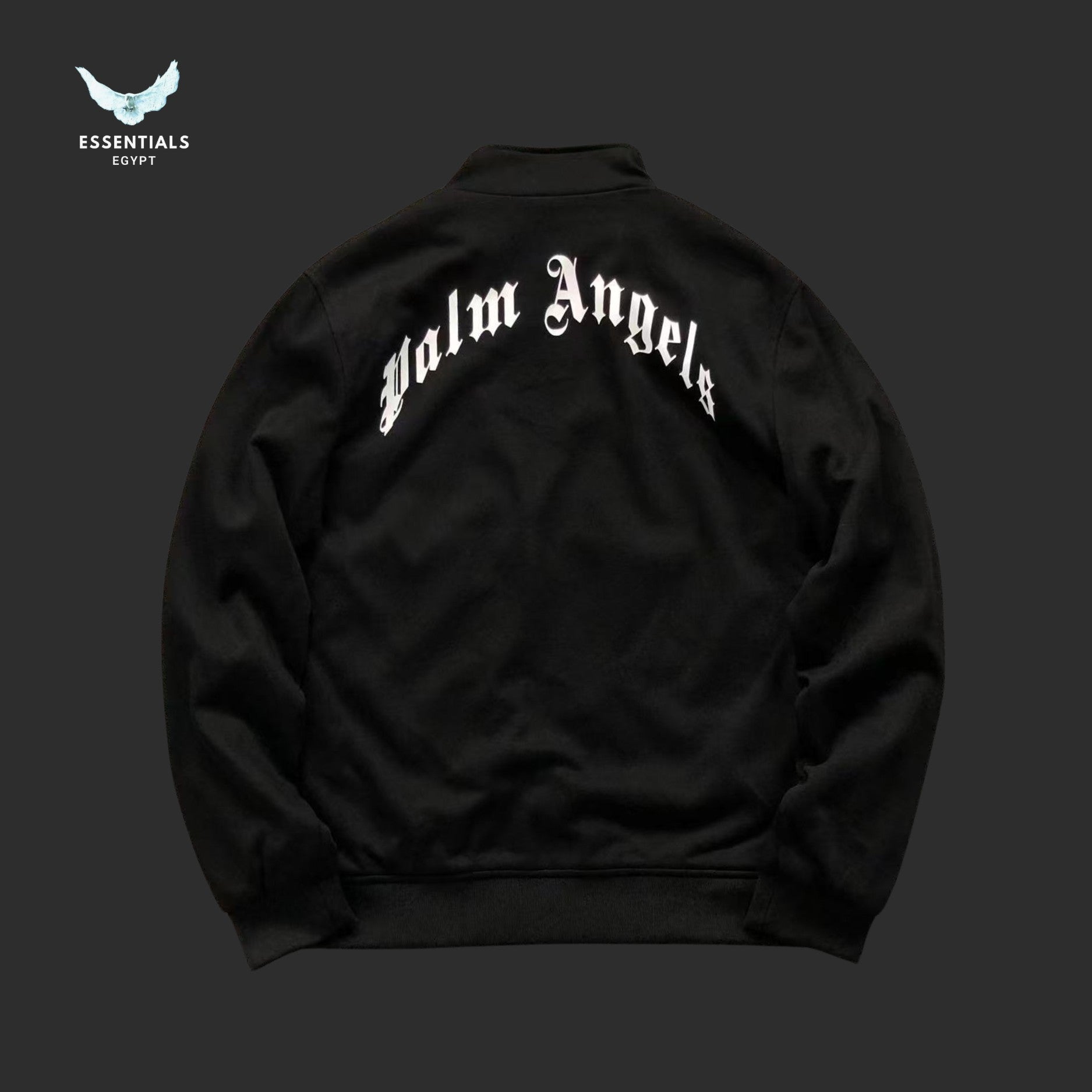 Palm Angels Back Curved Logo Track Jacket