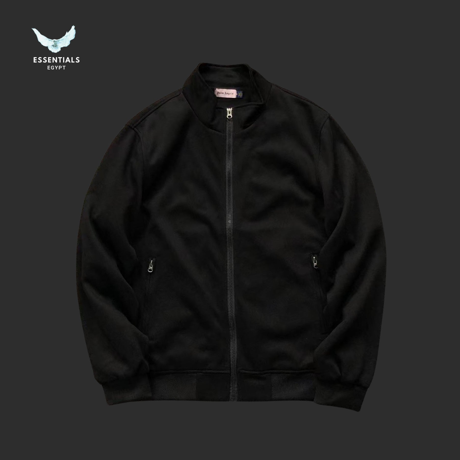 Palm Angels Back Curved Logo Track Jacket
