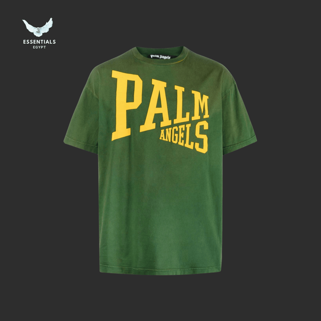 Palm Angels Logo Print T-Shirt Egypt | Essentials EG