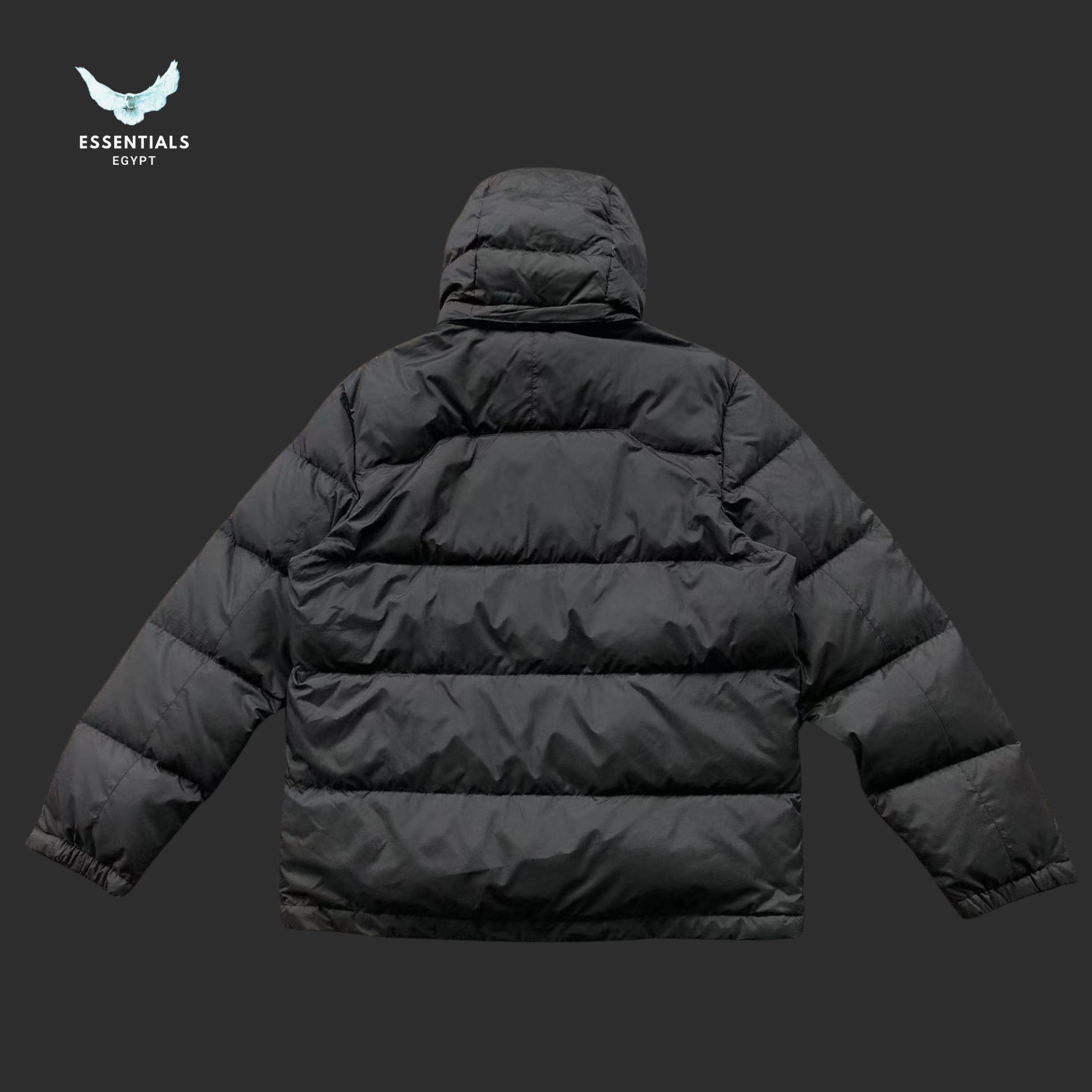 Ralph Lauren Down Jacket – Olive & Grey Puffer