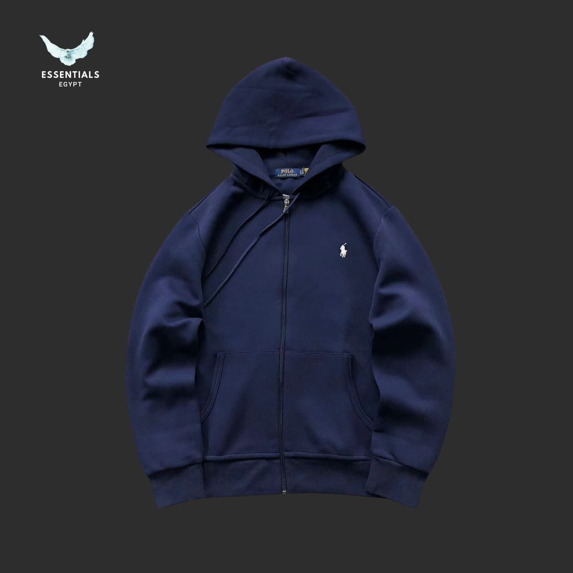 Ralph Lauren Zip Hoodie – Seasonal Edition - ESSENTIALS EGYPT