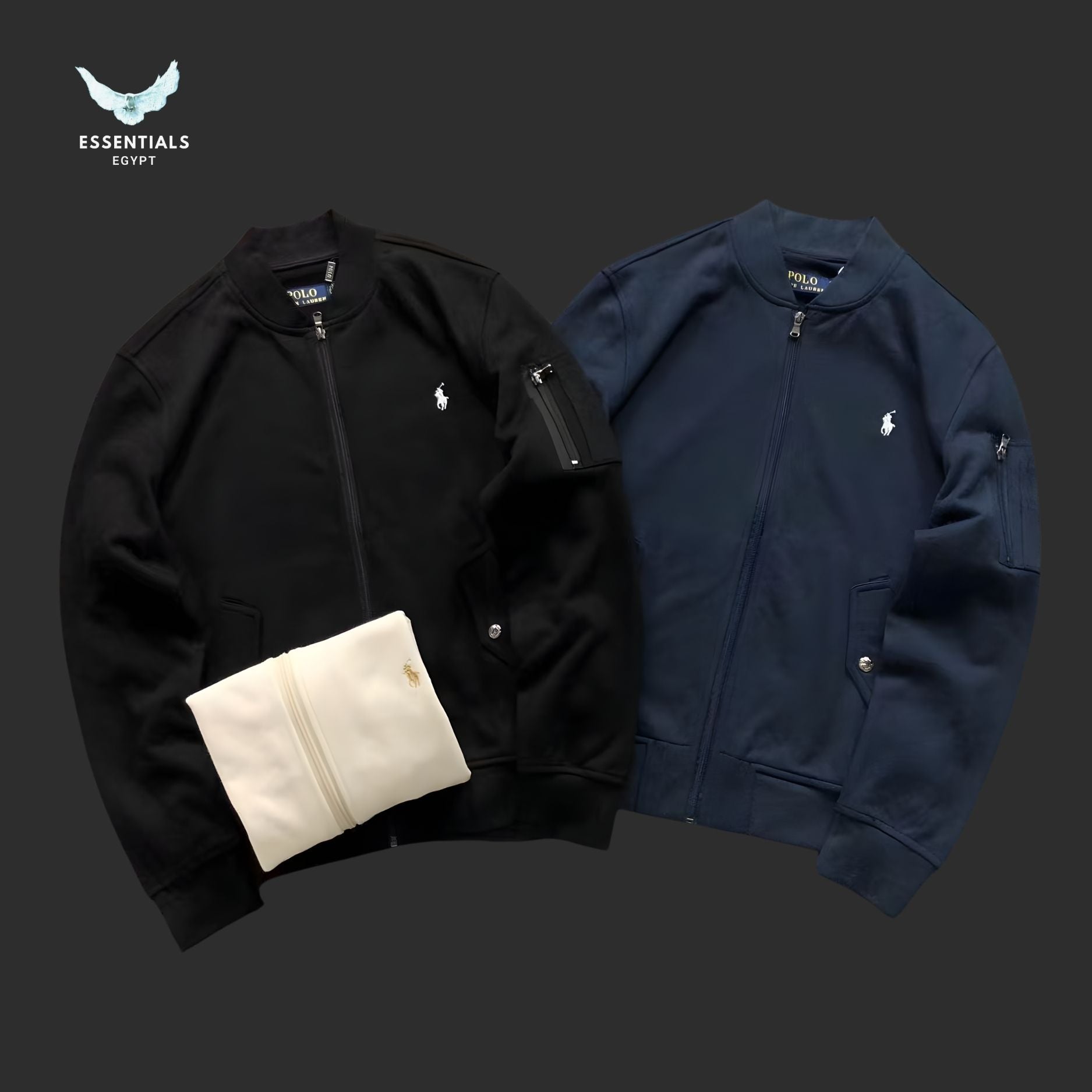 Ralph Lauren Track Jacket – Pony Logo - ESSENTIALS EGYPT