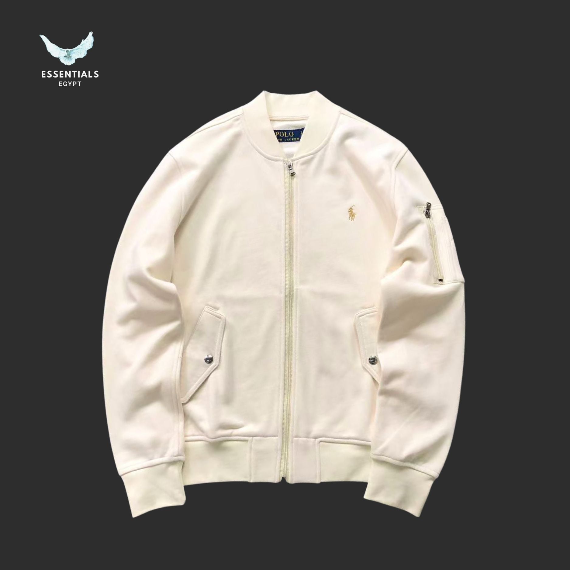 Ralph Lauren Track Jacket – Pony Logo - ESSENTIALS EGYPT