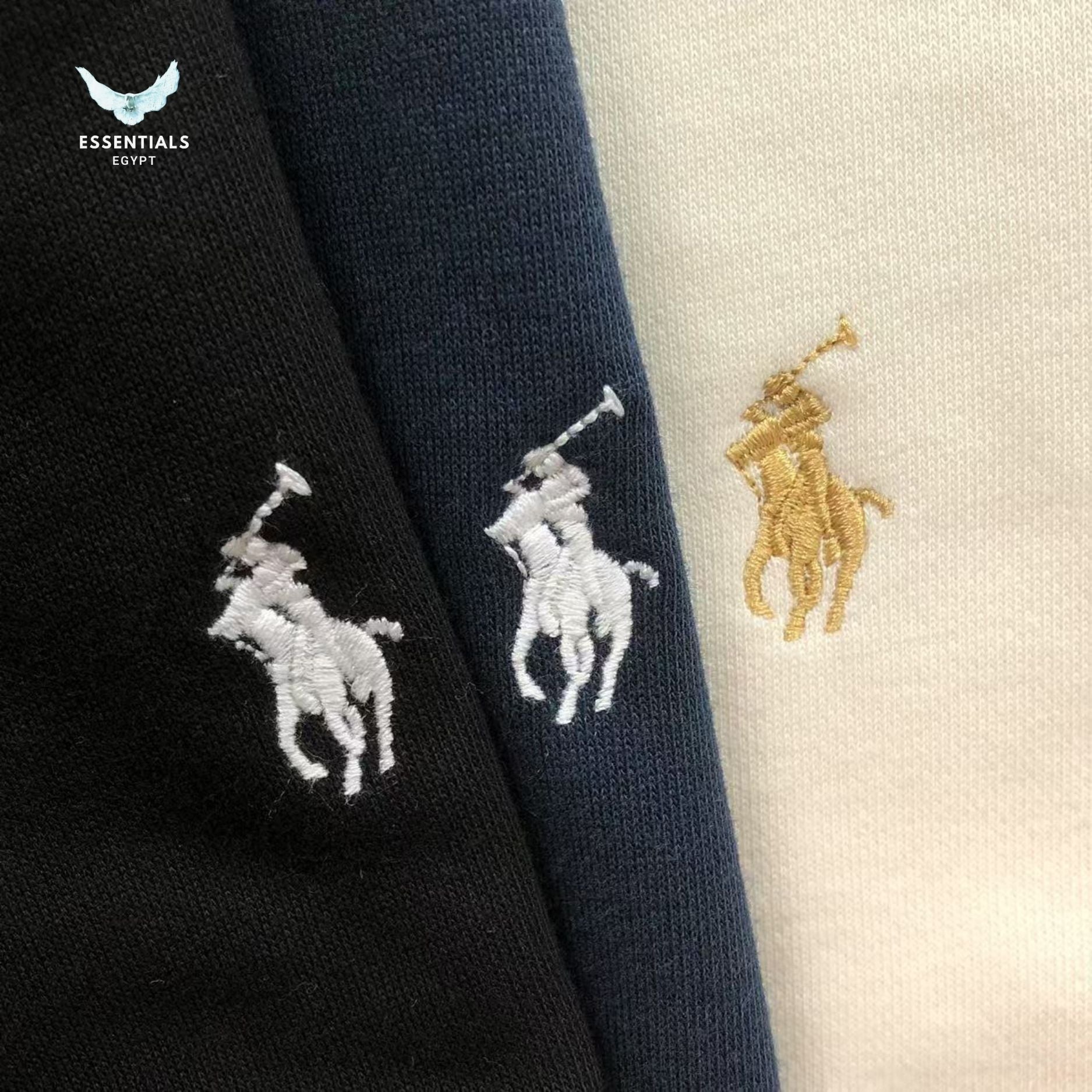 Ralph Lauren Quarter - Zip Sweatshirt – Pony Logo - ESSENTIALS EGYPT