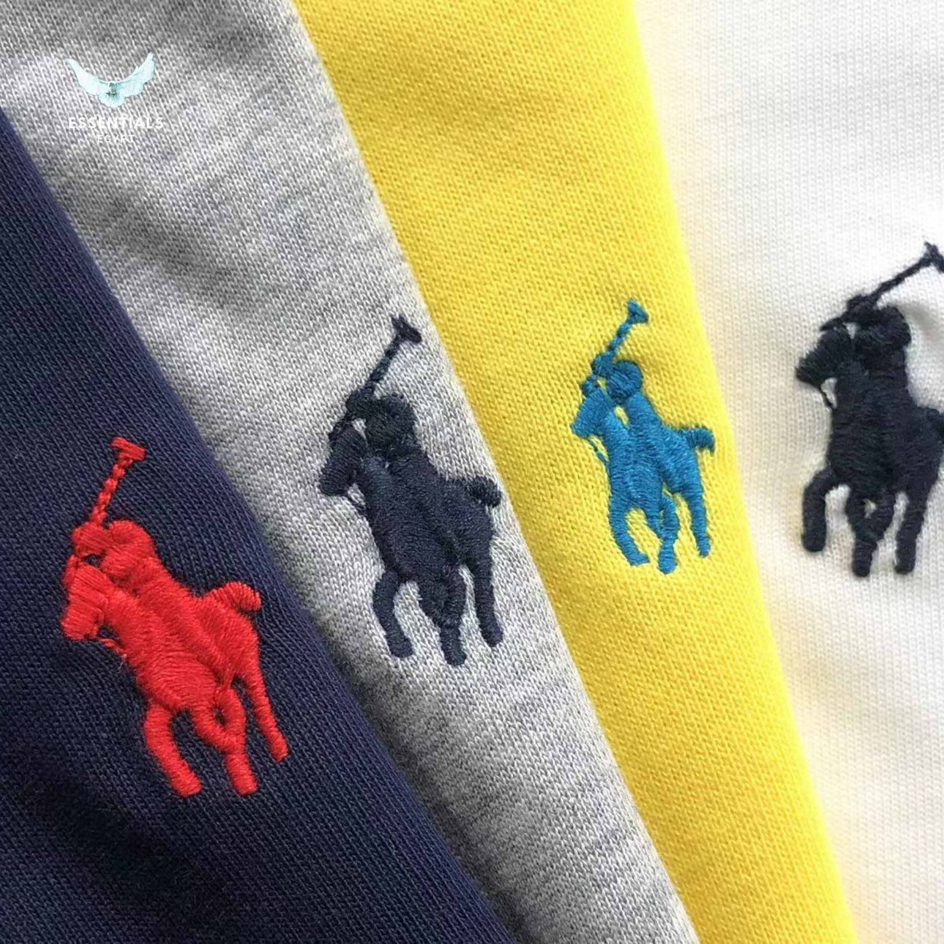 Ralph Lauren Hoodie – Two-Tone Navy & White