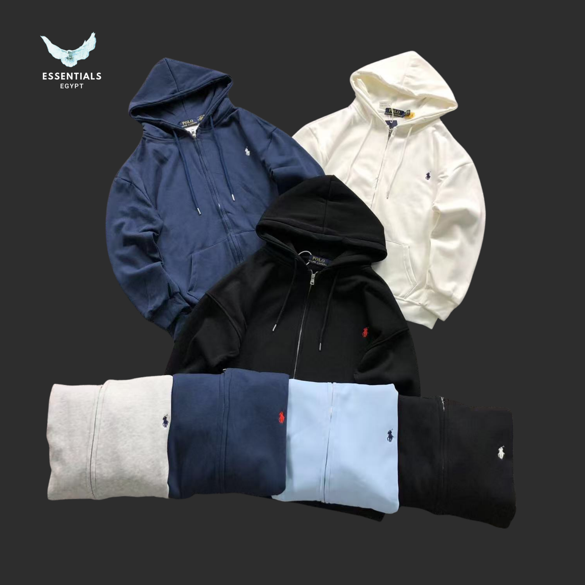 Ralph Lauren Hoodie – Logo Color Range
