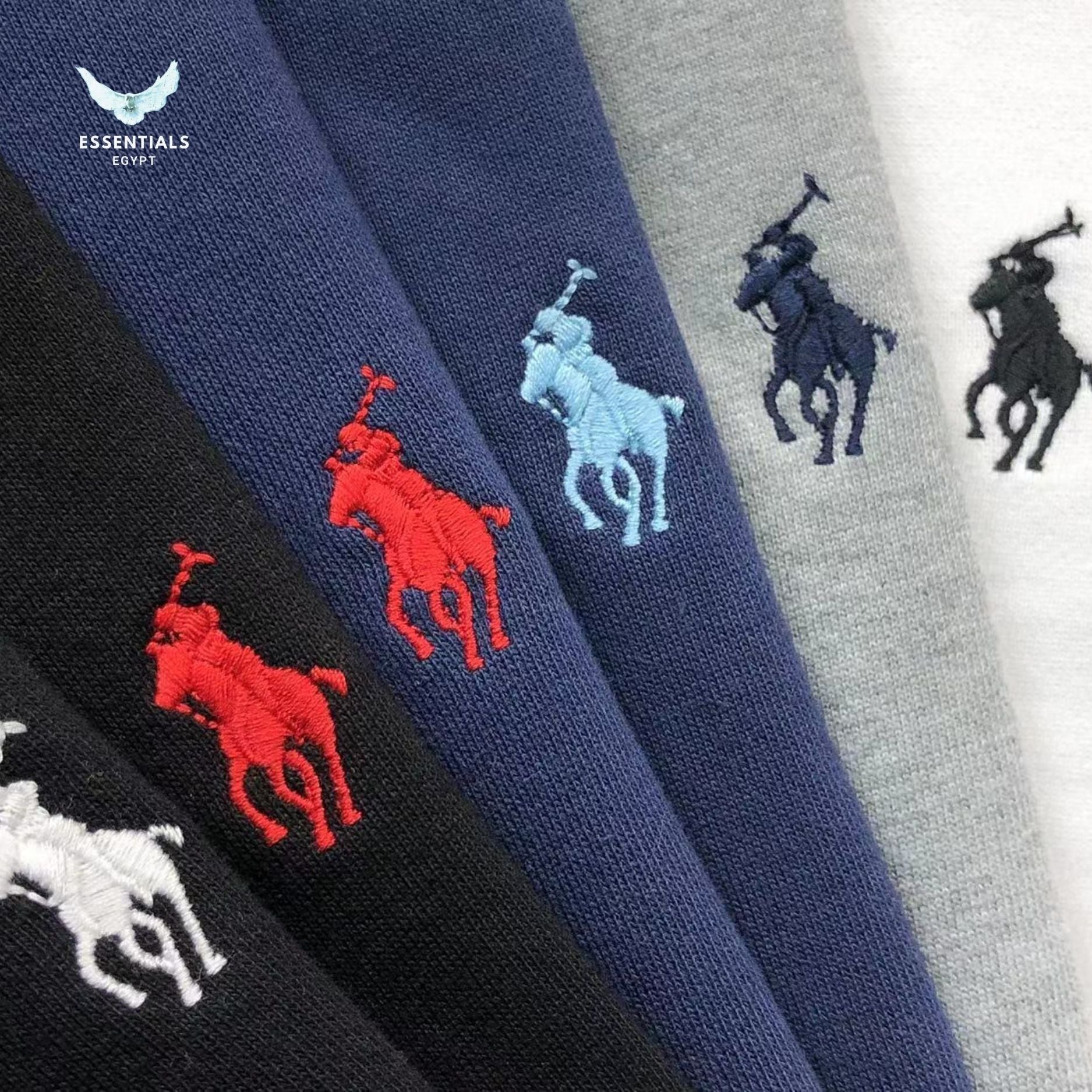 Ralph Lauren Zip Hoodie – Multi - Color Drop - ESSENTIALS EGYPT