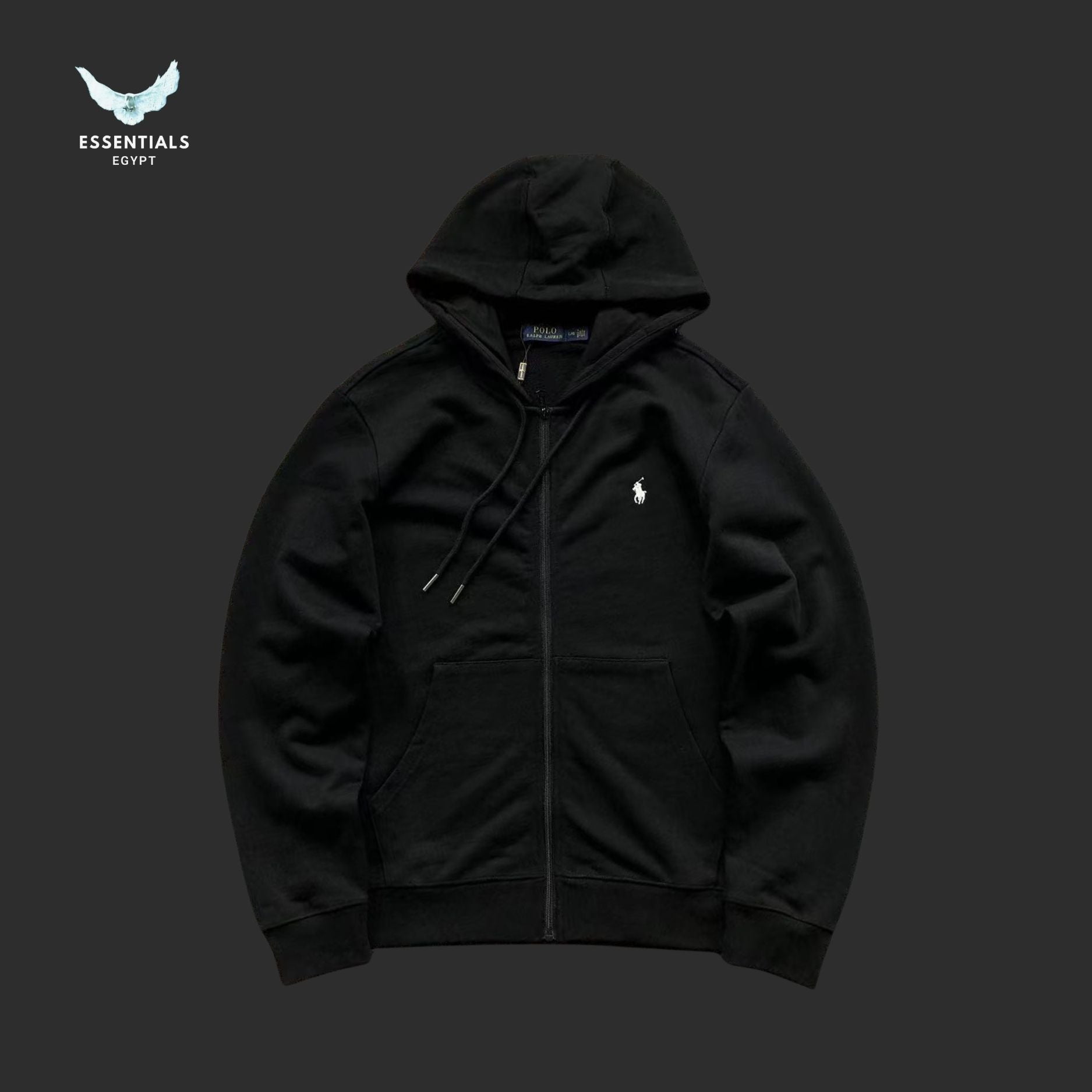 Ralph Lauren Zip Hoodie – Essential Logo