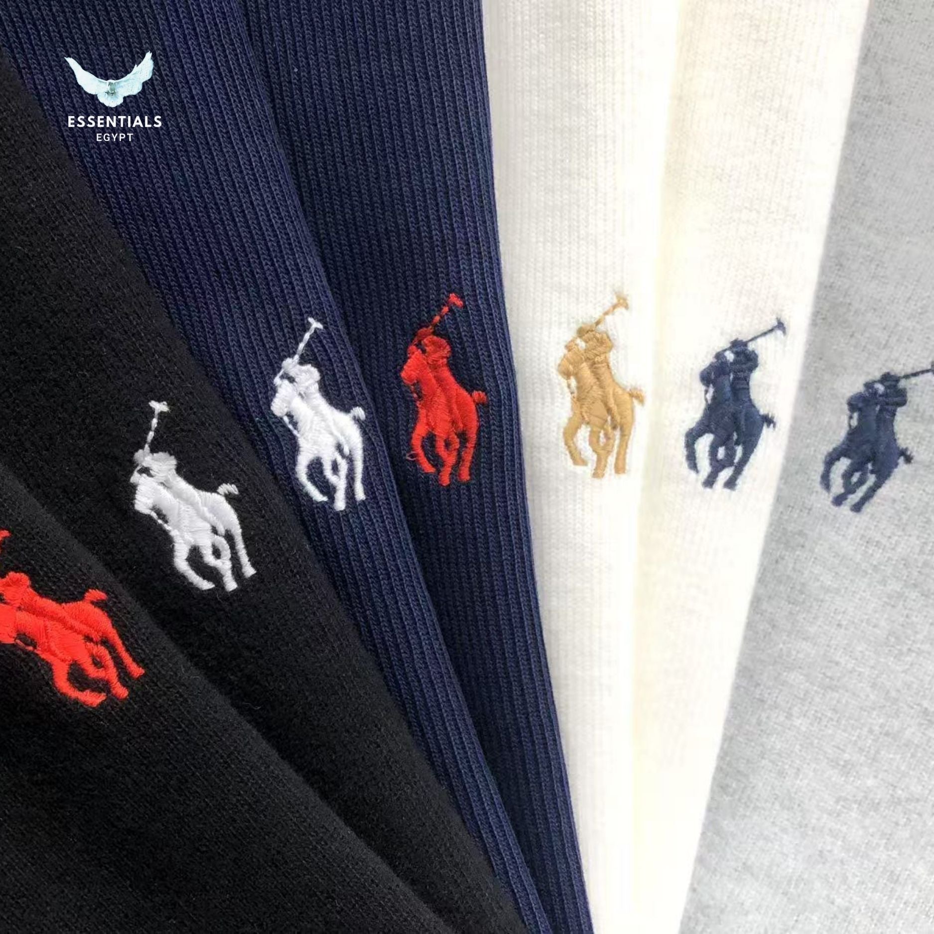 Ralph Lauren Sweatshirt – Essential Cotton Crew - ESSENTIALS EGYPT