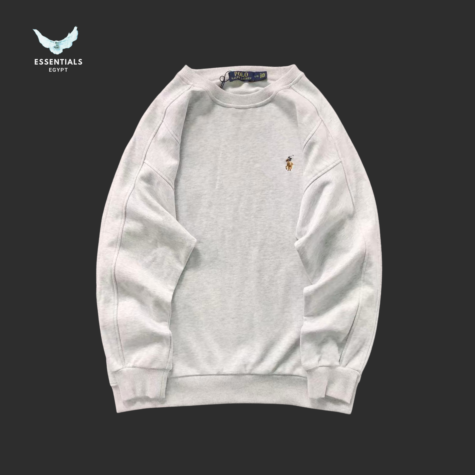 Ralph Lauren Essential Crewneck – Black & White