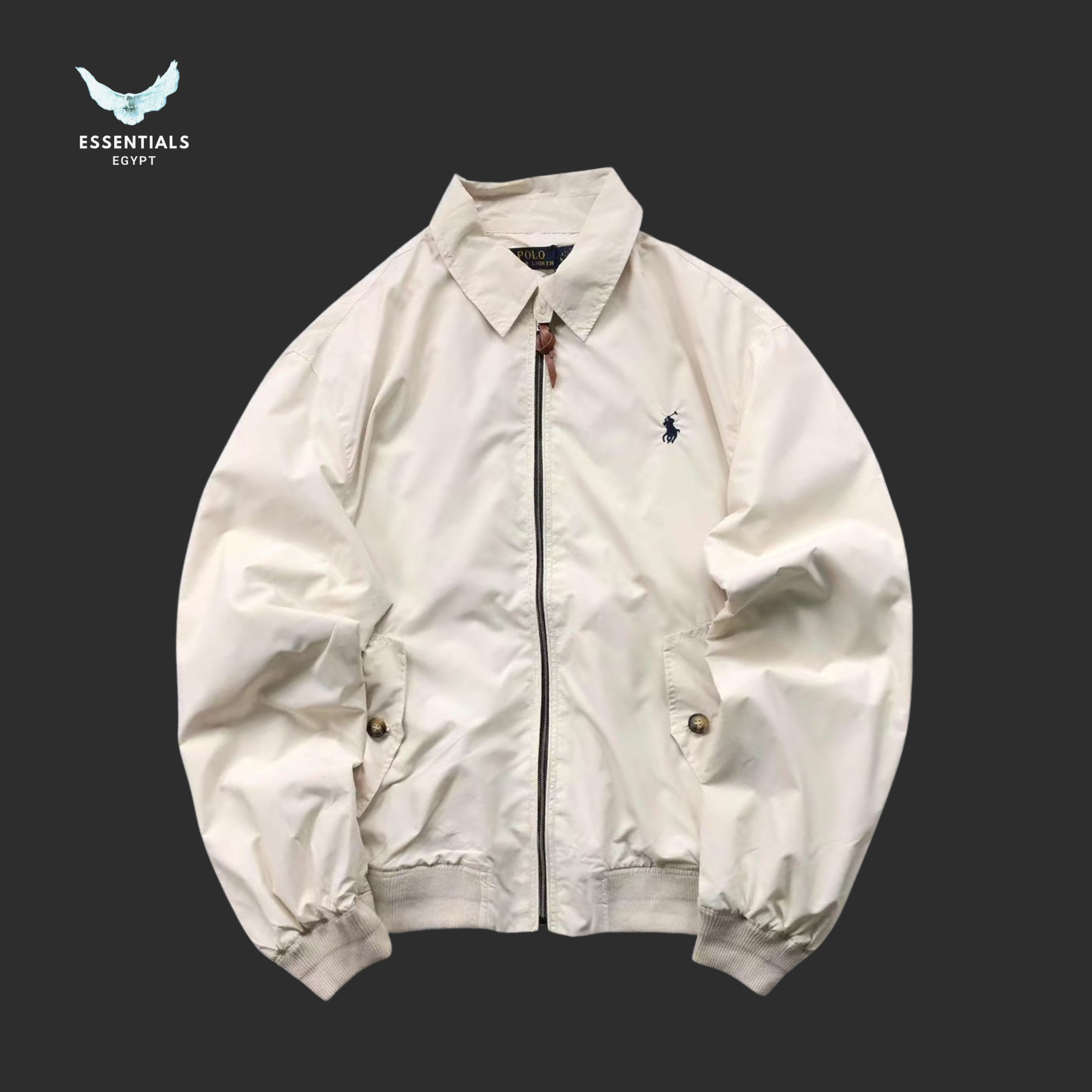 Ralph Lauren Harrington Jacket – Zip Front Cotton