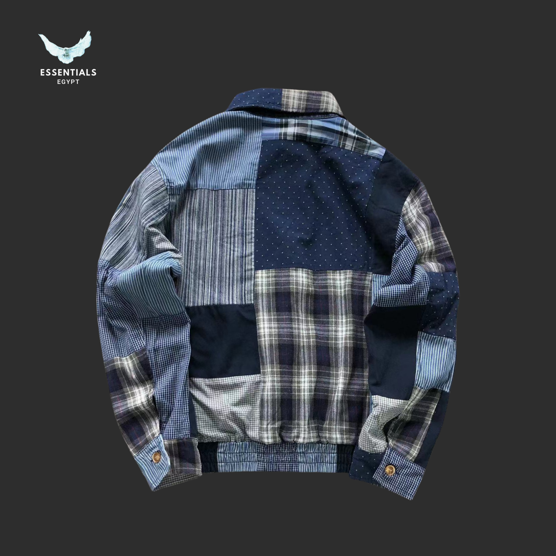Ralph Lauren Jacket – Indigo Patchwork Denim