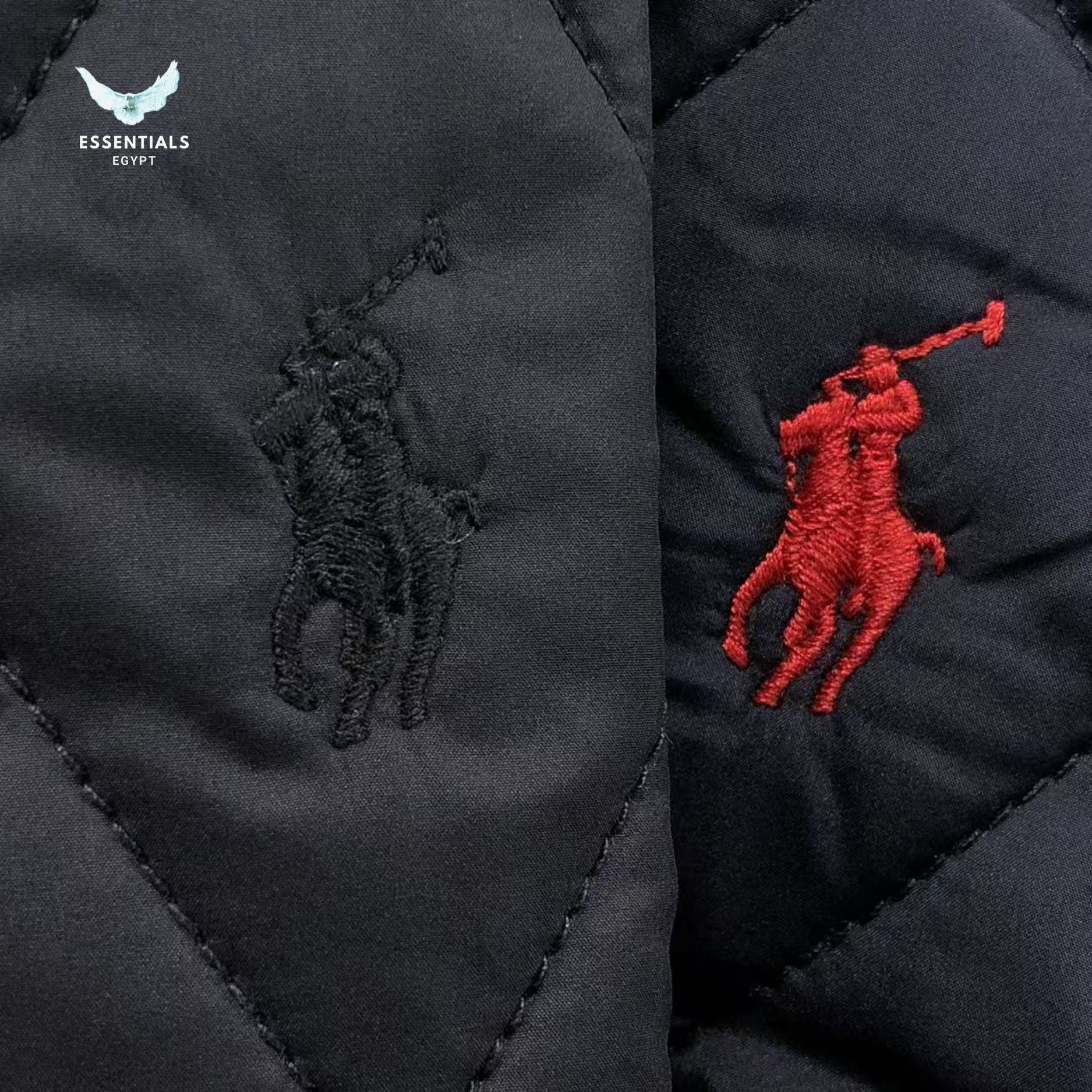 Ralph Lauren Hooded Quilted Jacket – Dark Edition - ESSENTIALS EGYPT