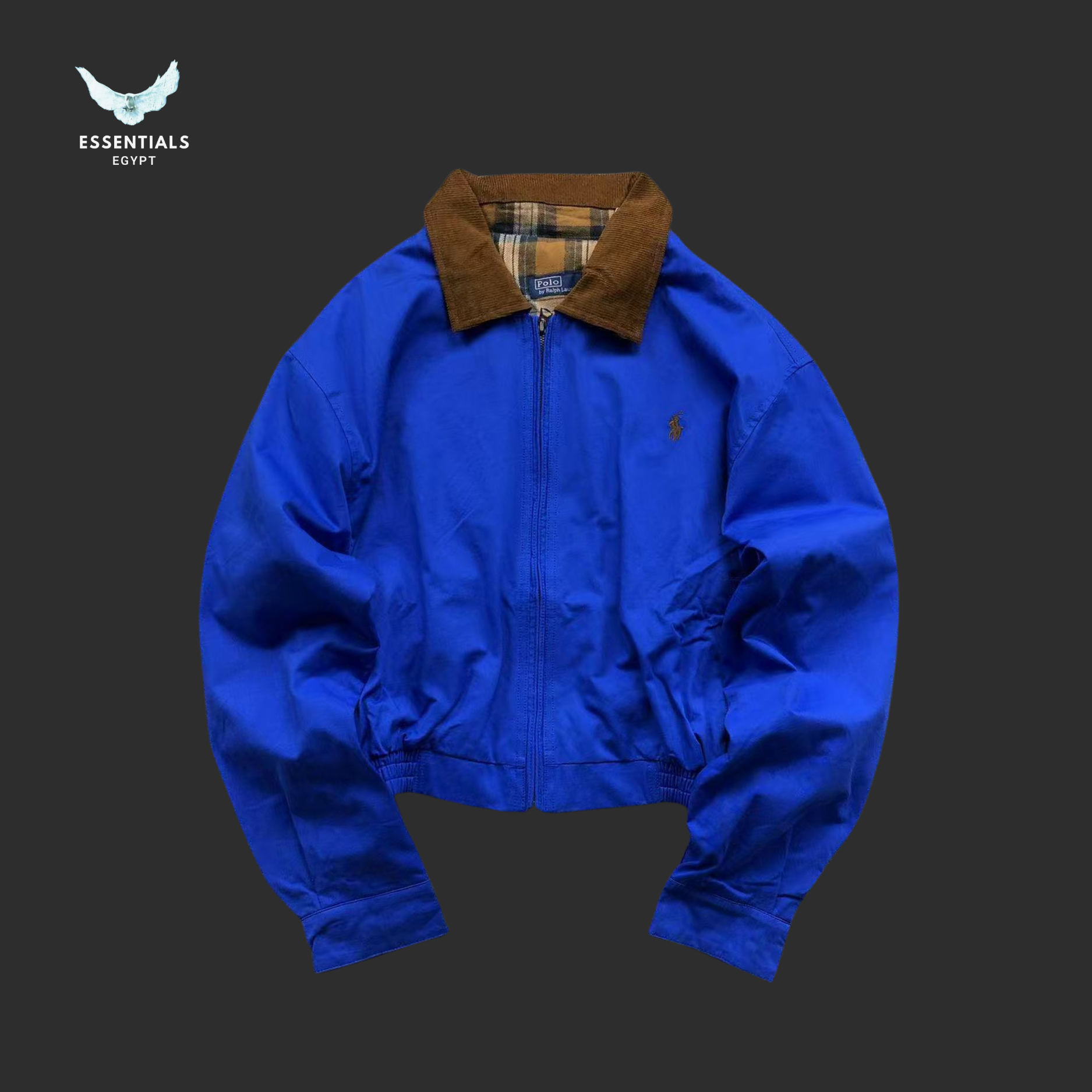 Ralph Lauren Heritage Jacket – Corduroy Collar Blue & Green