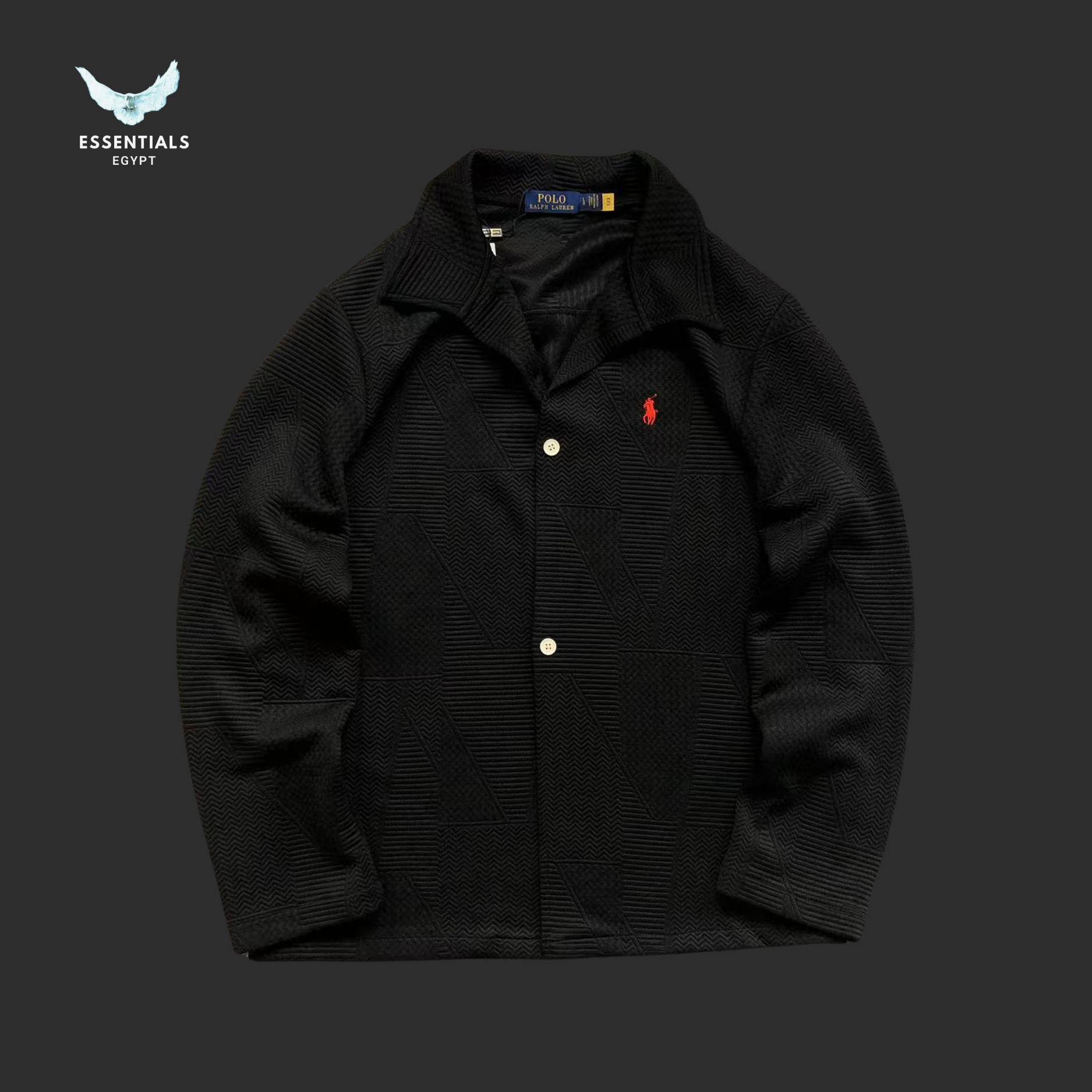 Ralph Lauren Button-Up Shirt – Cotton Knit