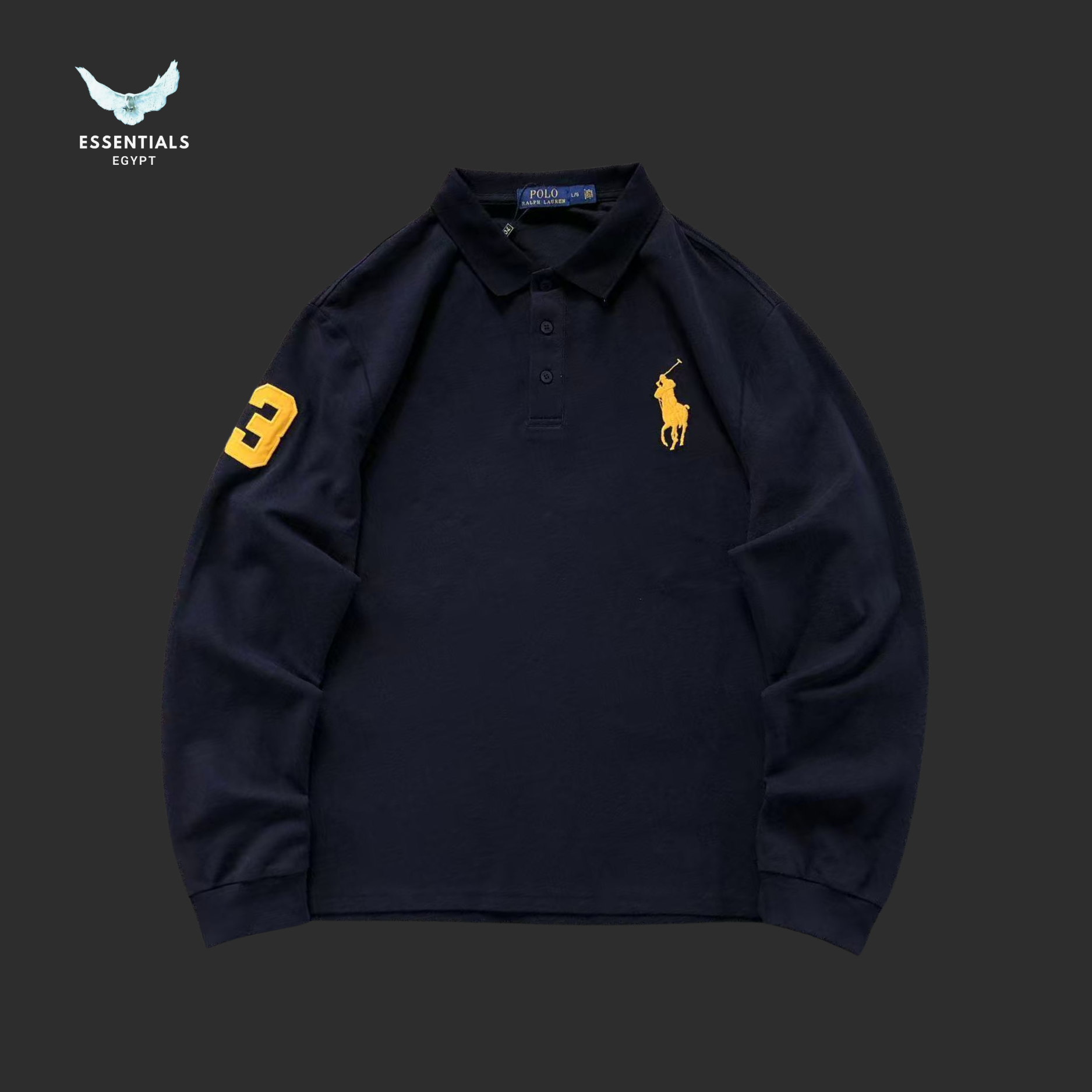 Ralph Lauren Polo Sweatshirt – Multi-Color Logo