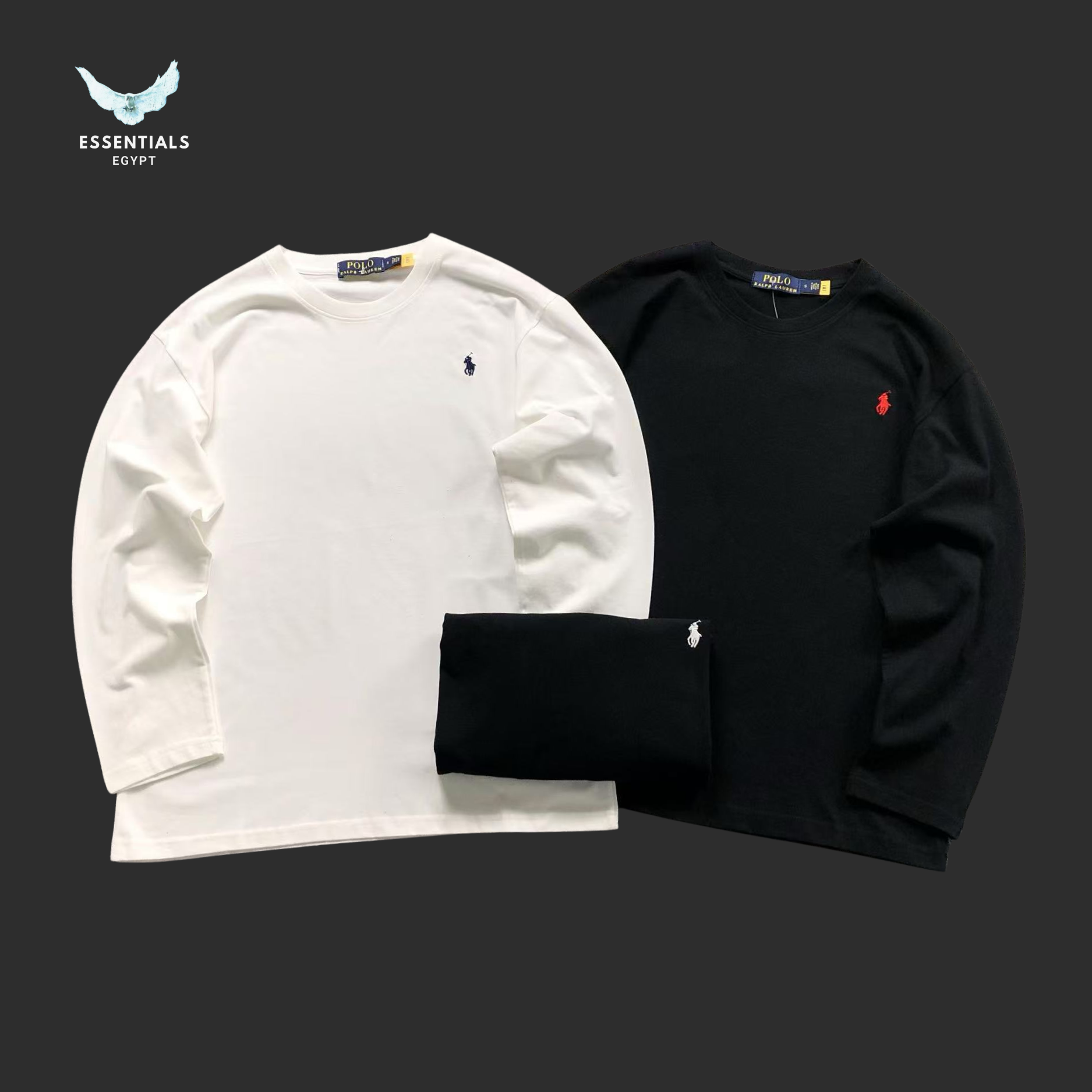Ralph Lauren Sweatshirt – Classic Crewneck Logo