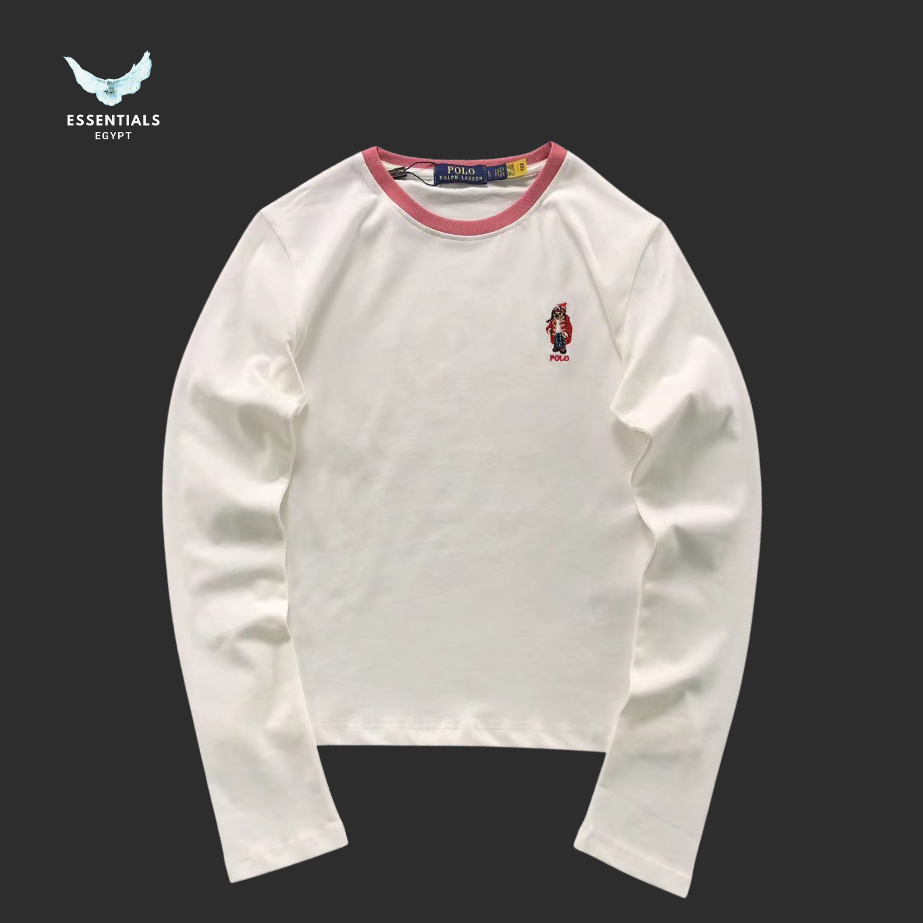 Ralph Lauren Bear Crewneck – Embroidered Logo Sweatshirt